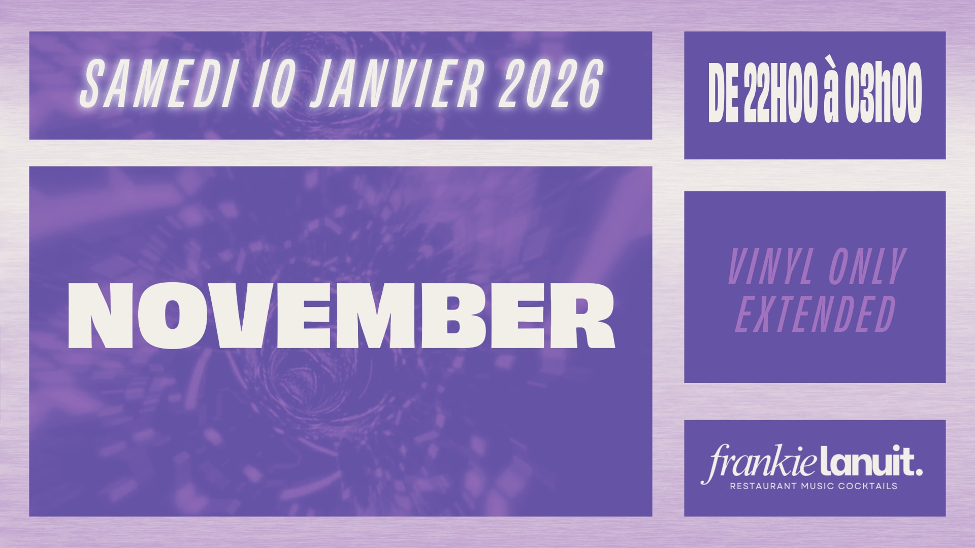 Novembre X Frkn8! Cover