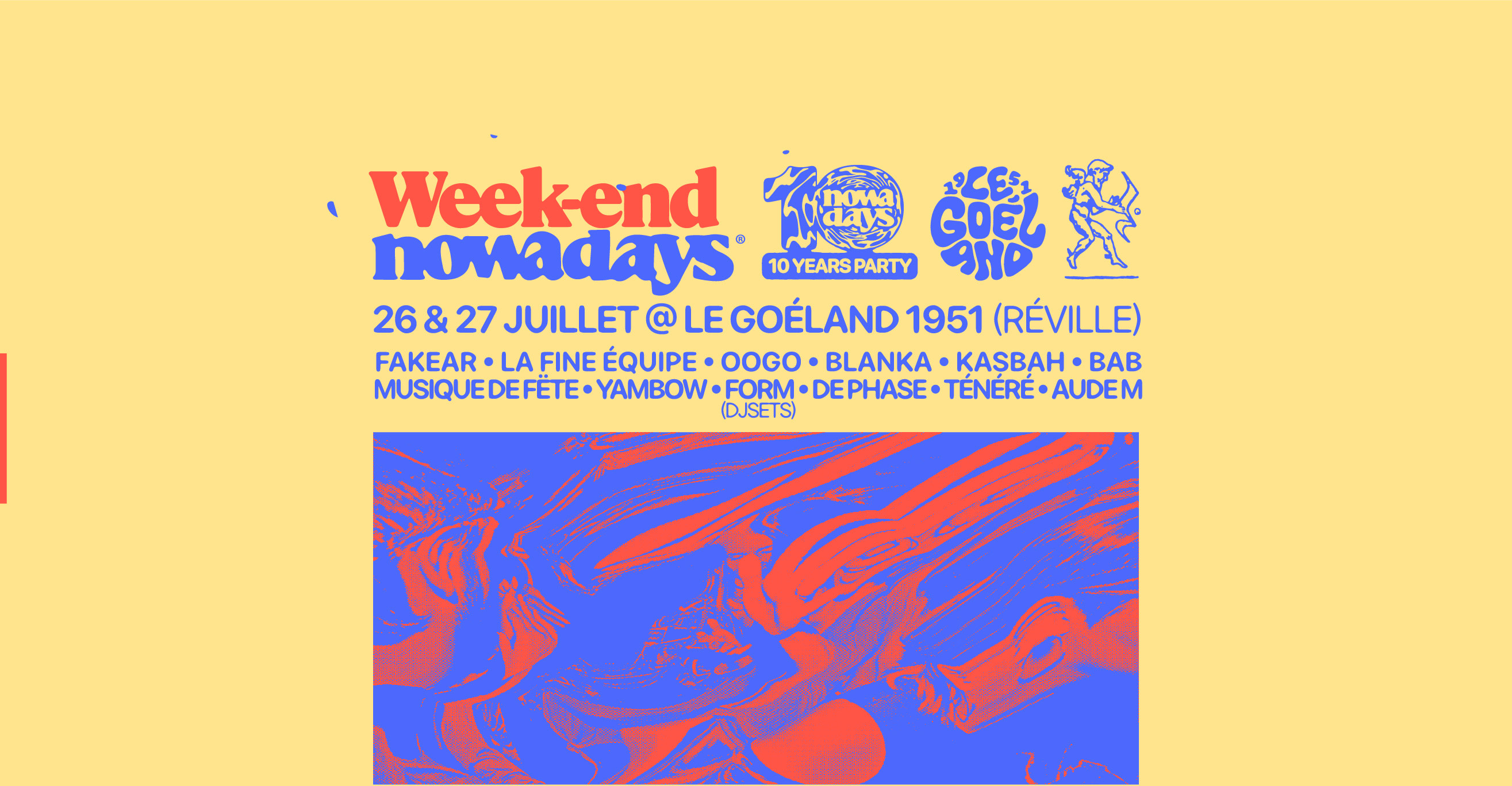 Weekend Nowadays @ Le Goeland 1951: Fakear & More Cover