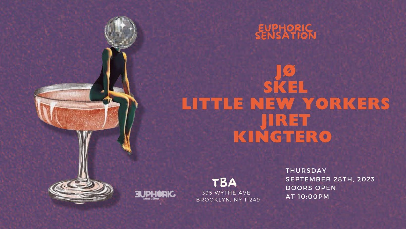 Euphoric Sensation: Jø, Skel, Little New Yorkers Cover
