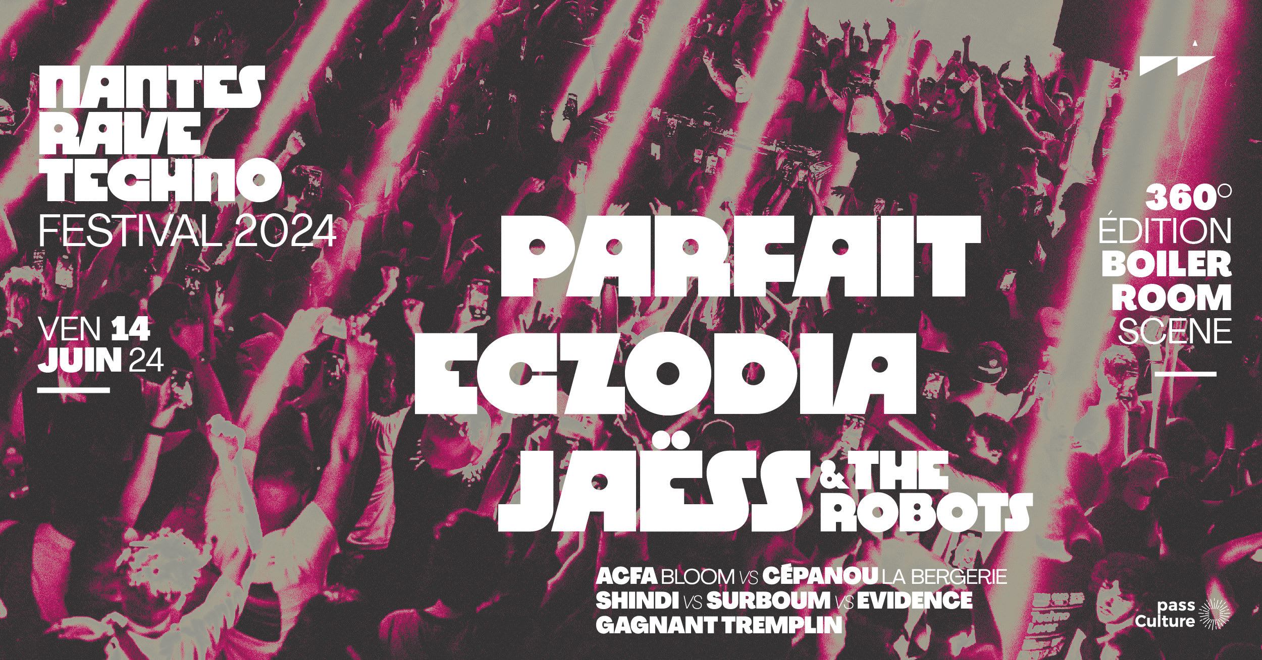 Nantes Rave Techno Festival 2024 W/ Parfait, Eczodia, Jaëss Cover