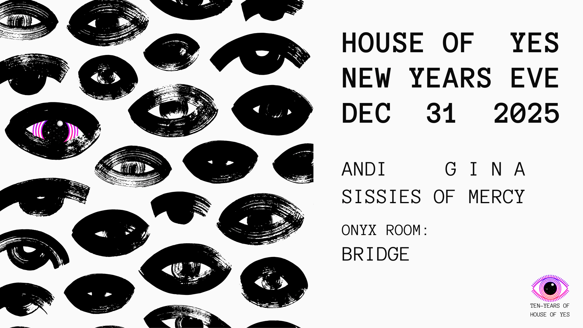 Yes New Year's Eve! Cover