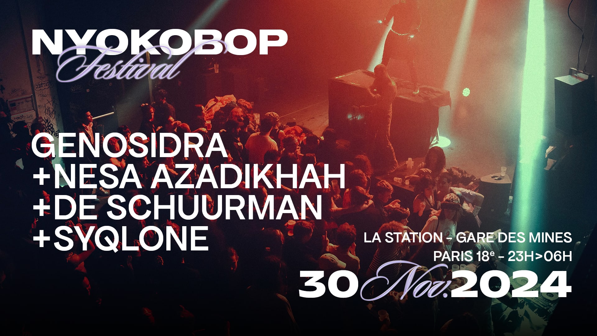 Nesa Azadikhah + Genosidra + De Schuurman + Syqlone Cover