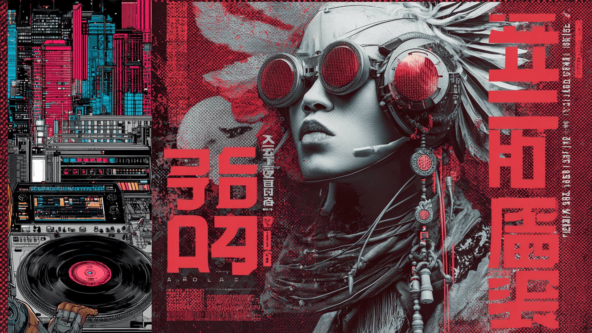 Neo Tokyo: The Cyberpunk Rave Cover