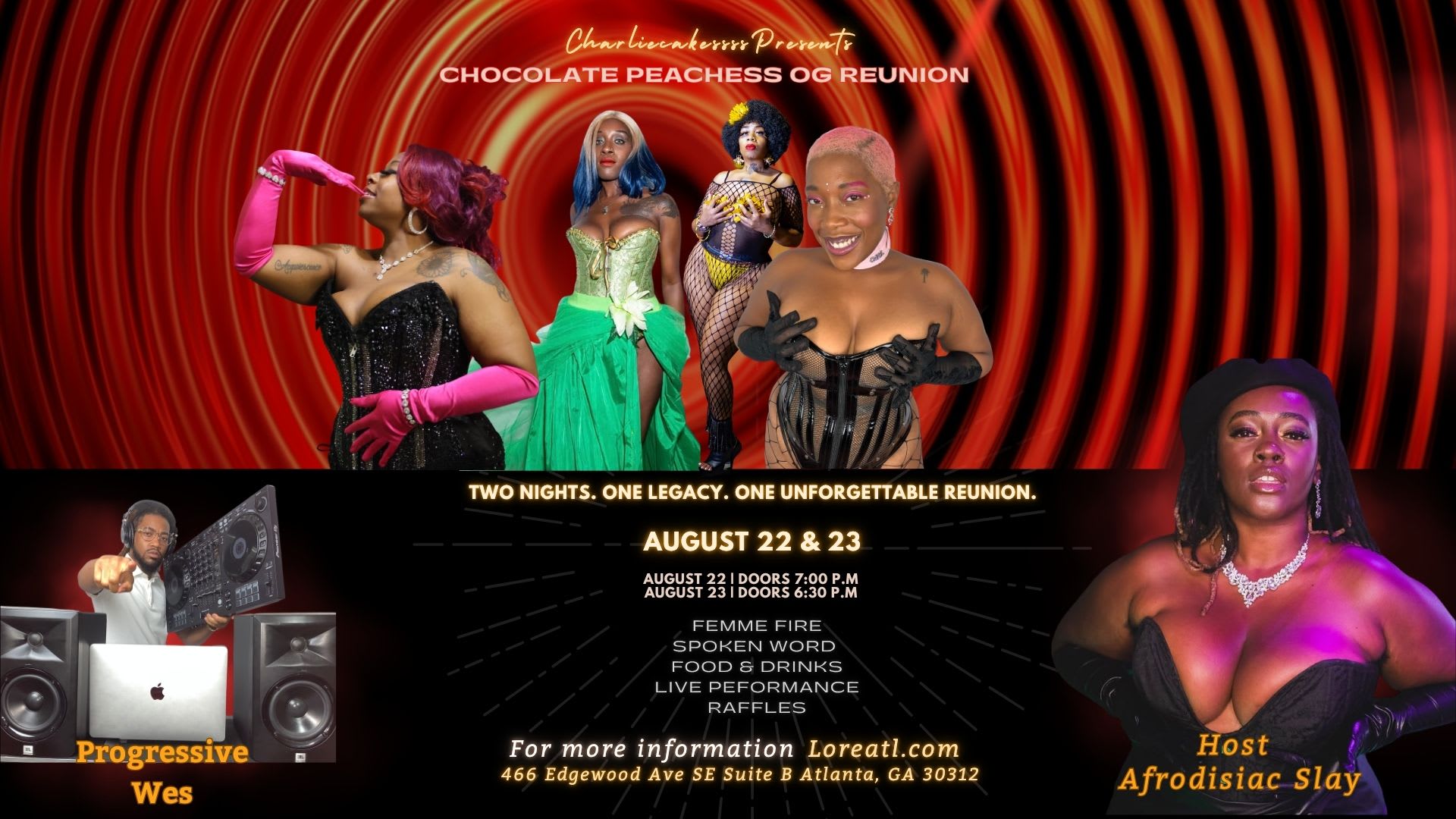 Chocolate Peaches Og: Burlesque Reunion Cover