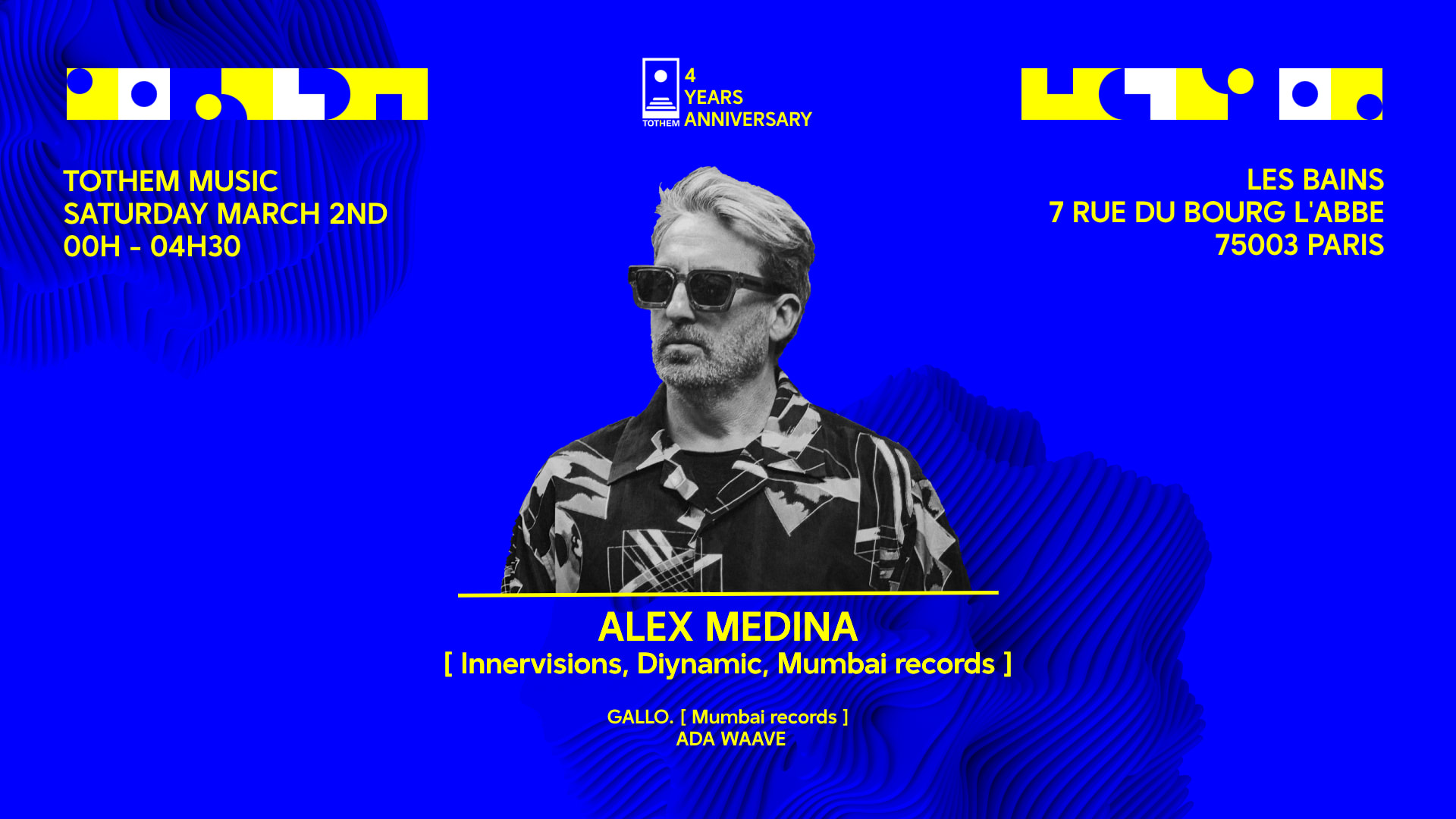 Tothem 4 Years Anniversary With Alex Medina Cover