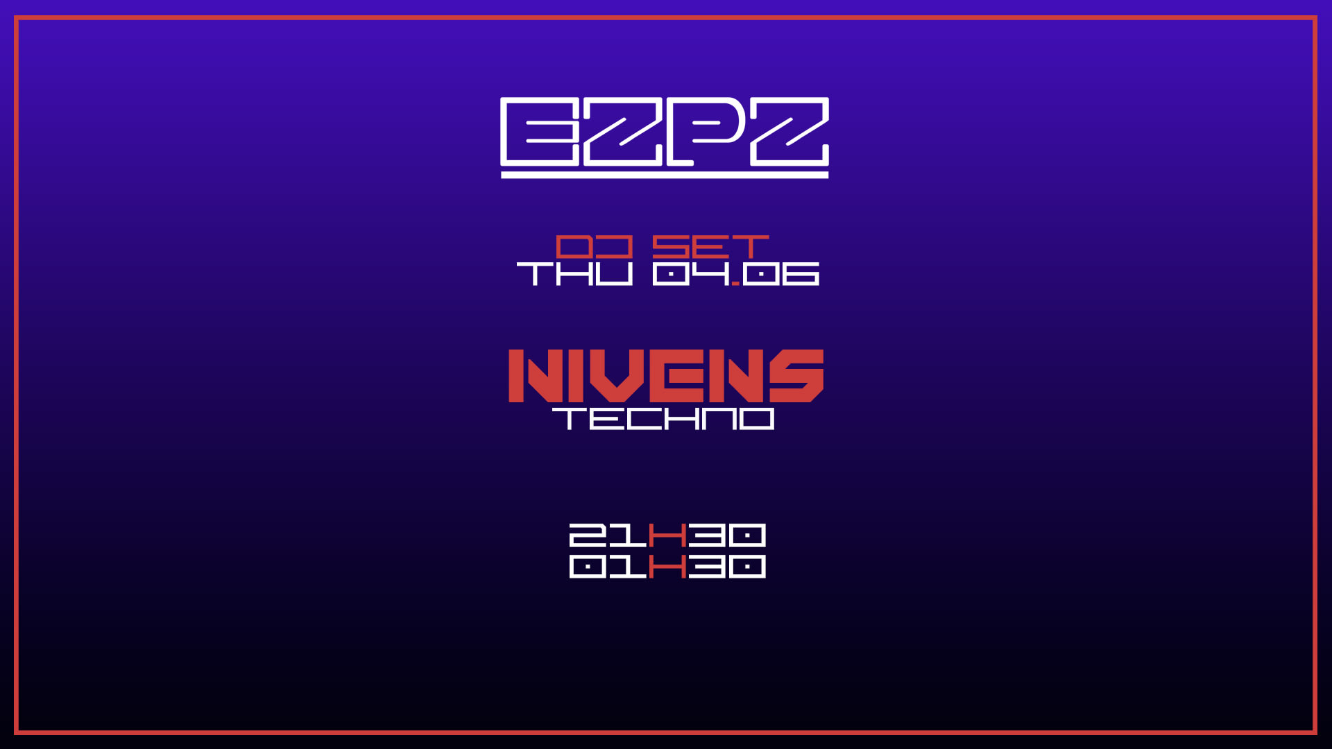 Nivens @ Ezpz Cover