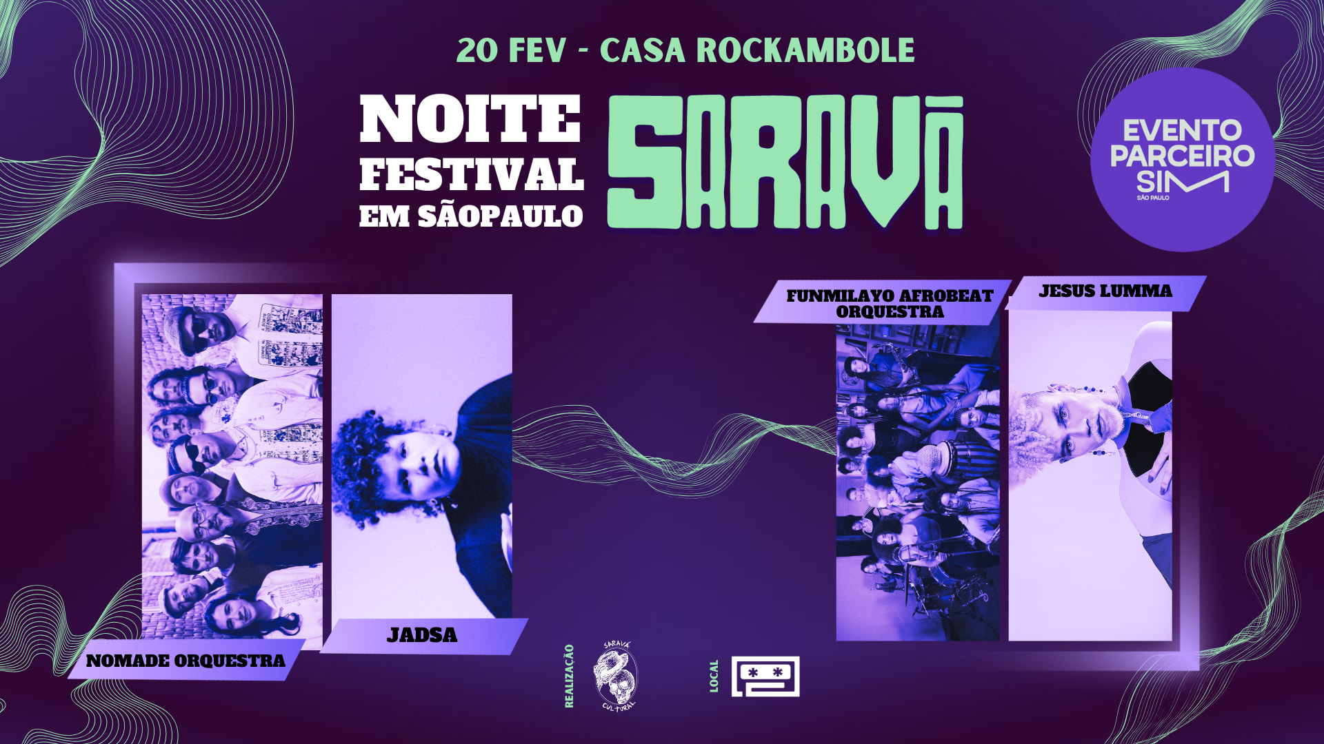 Festival Saravá Na Sim São Paulo 2025 Cover