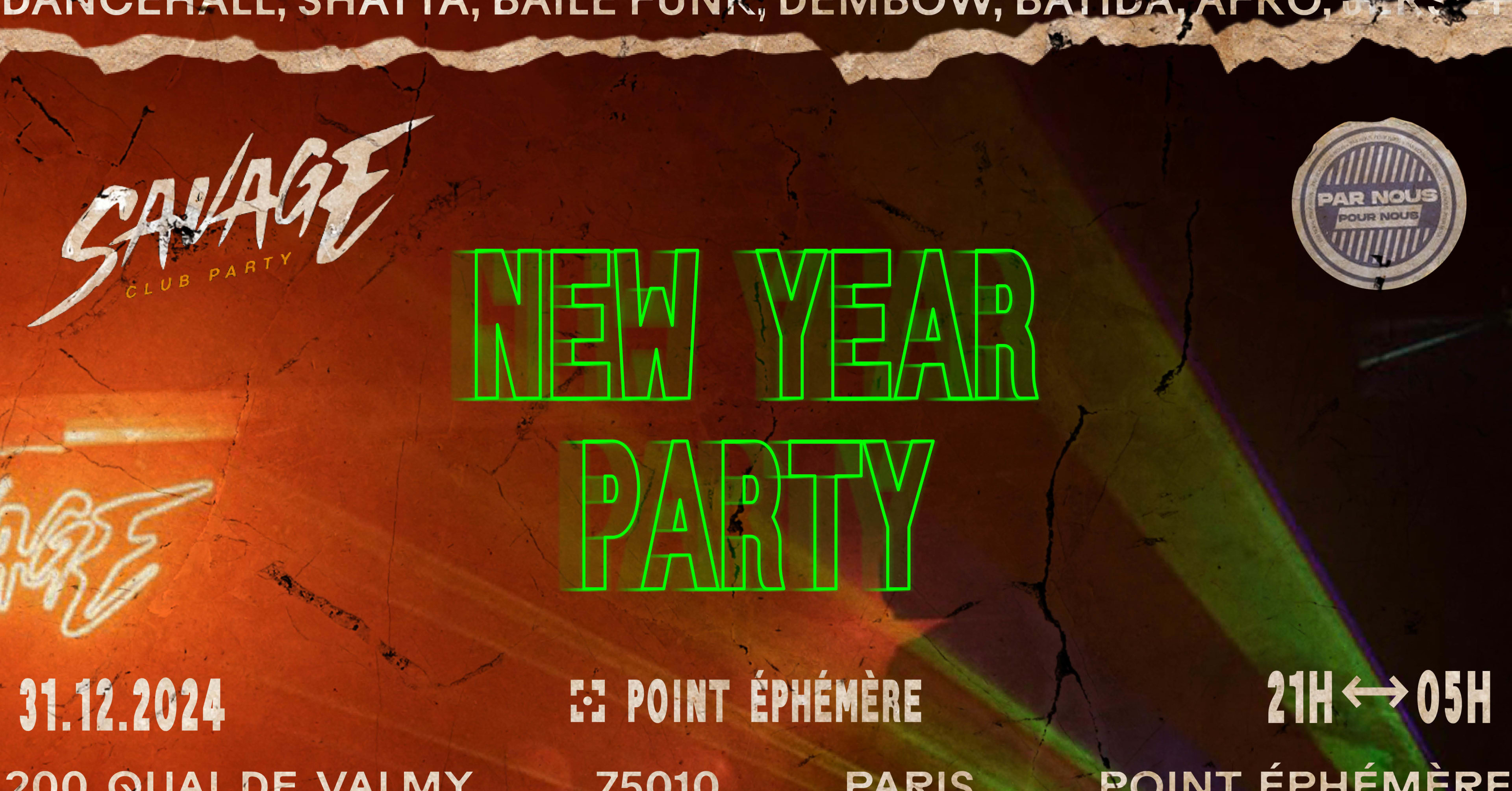 Nye Savage Club Party Cover
