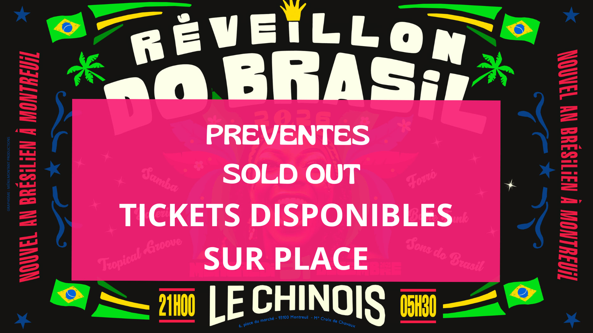 Ingressos Disponíveis Na Entrada. Cover