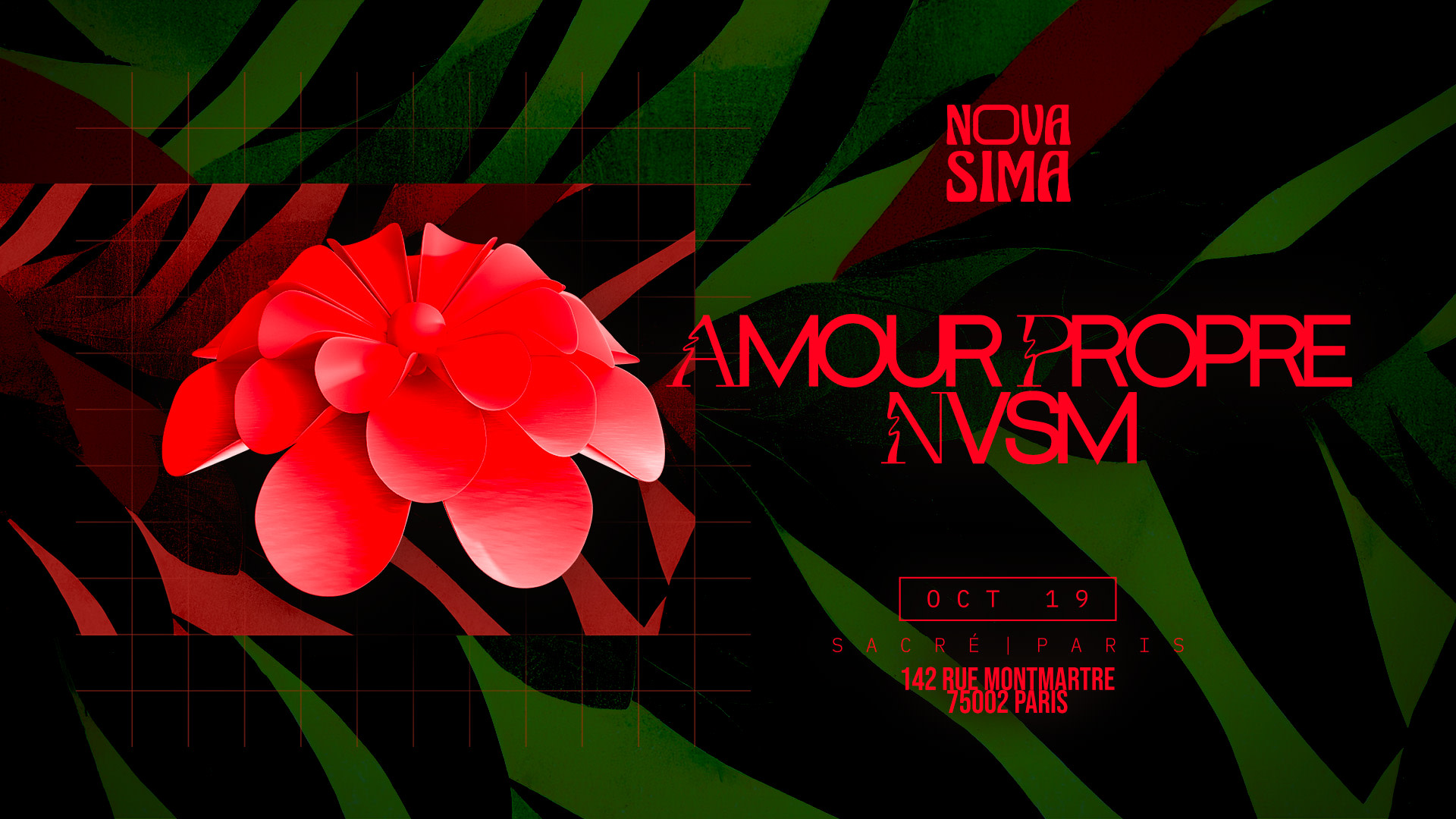Nova Sima Invites Amour Propre Cover