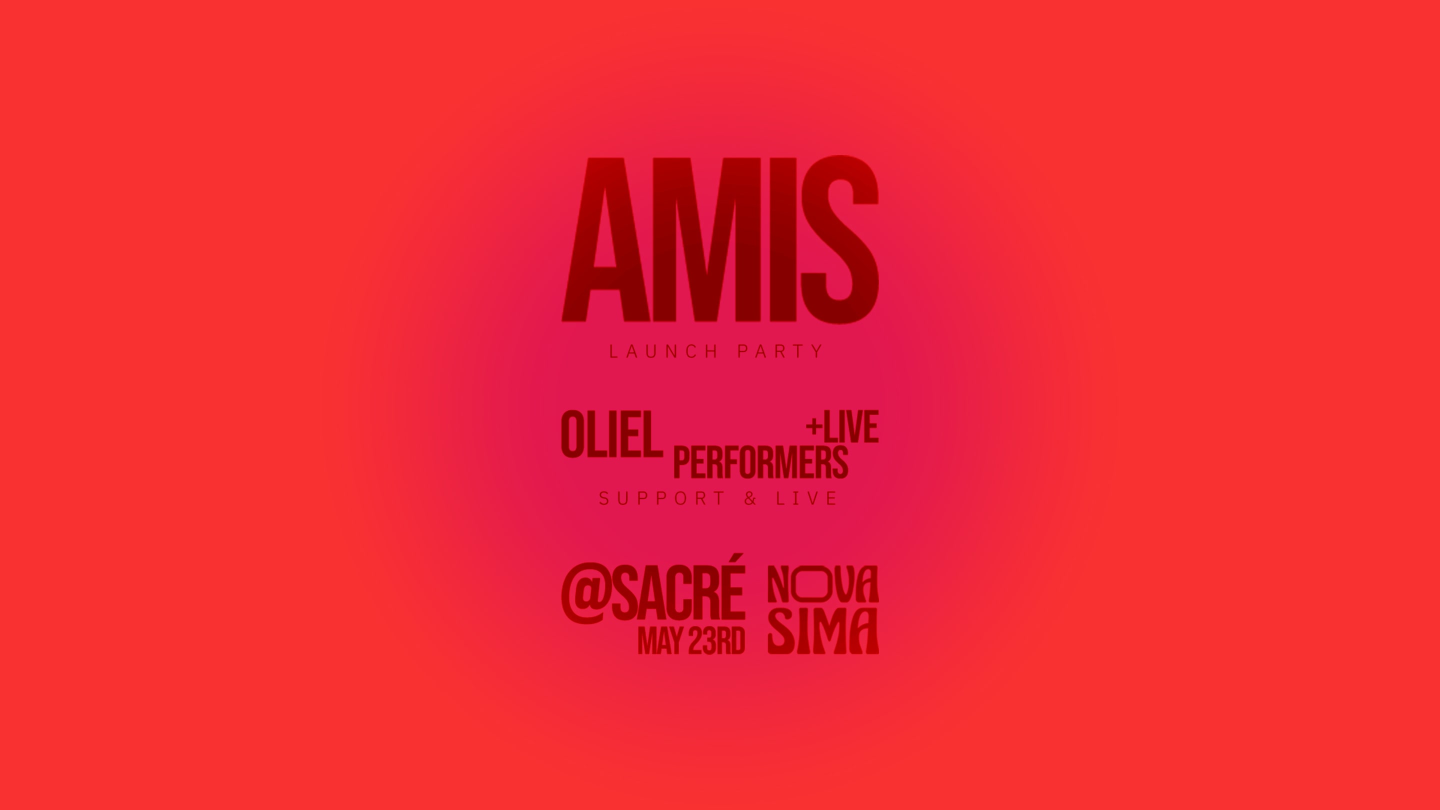 Nova Sima Presents Amis Cover
