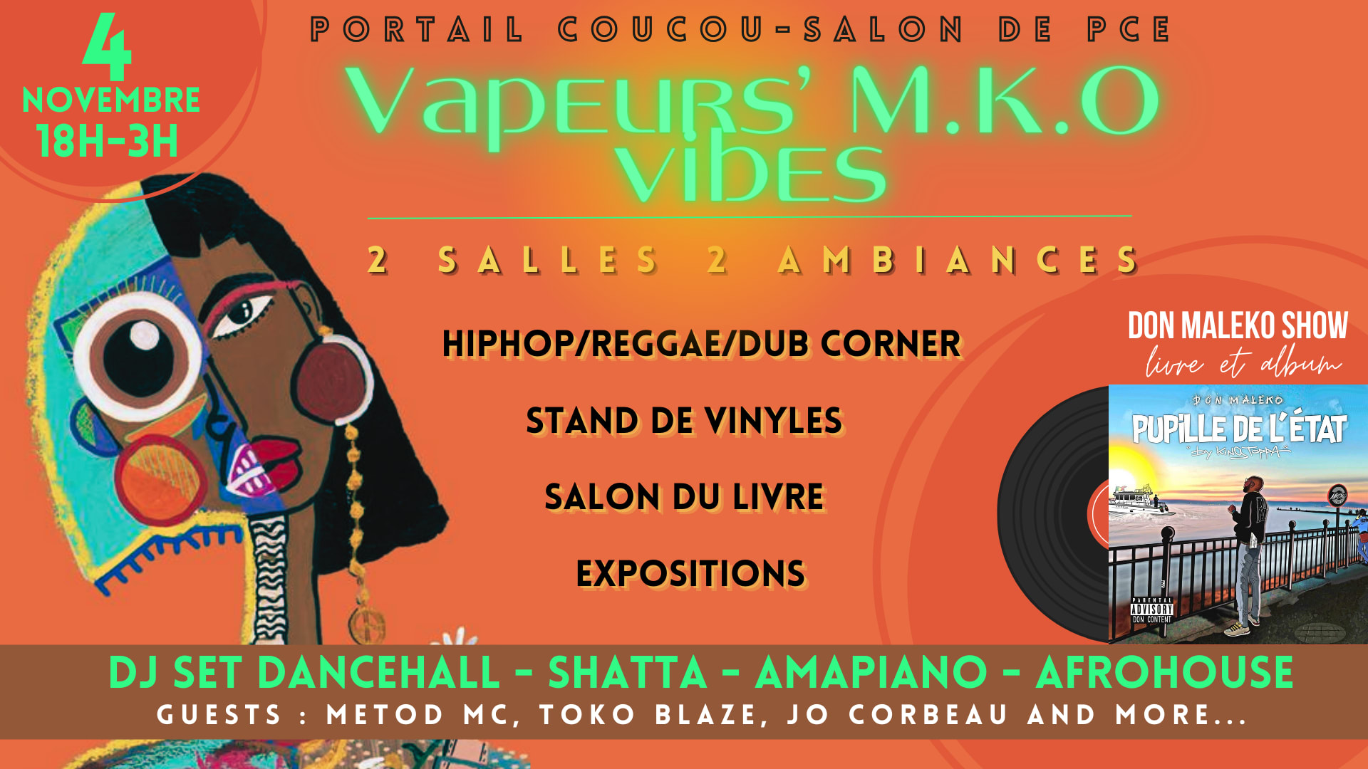 Vapeurs' Mko Vibes Cover