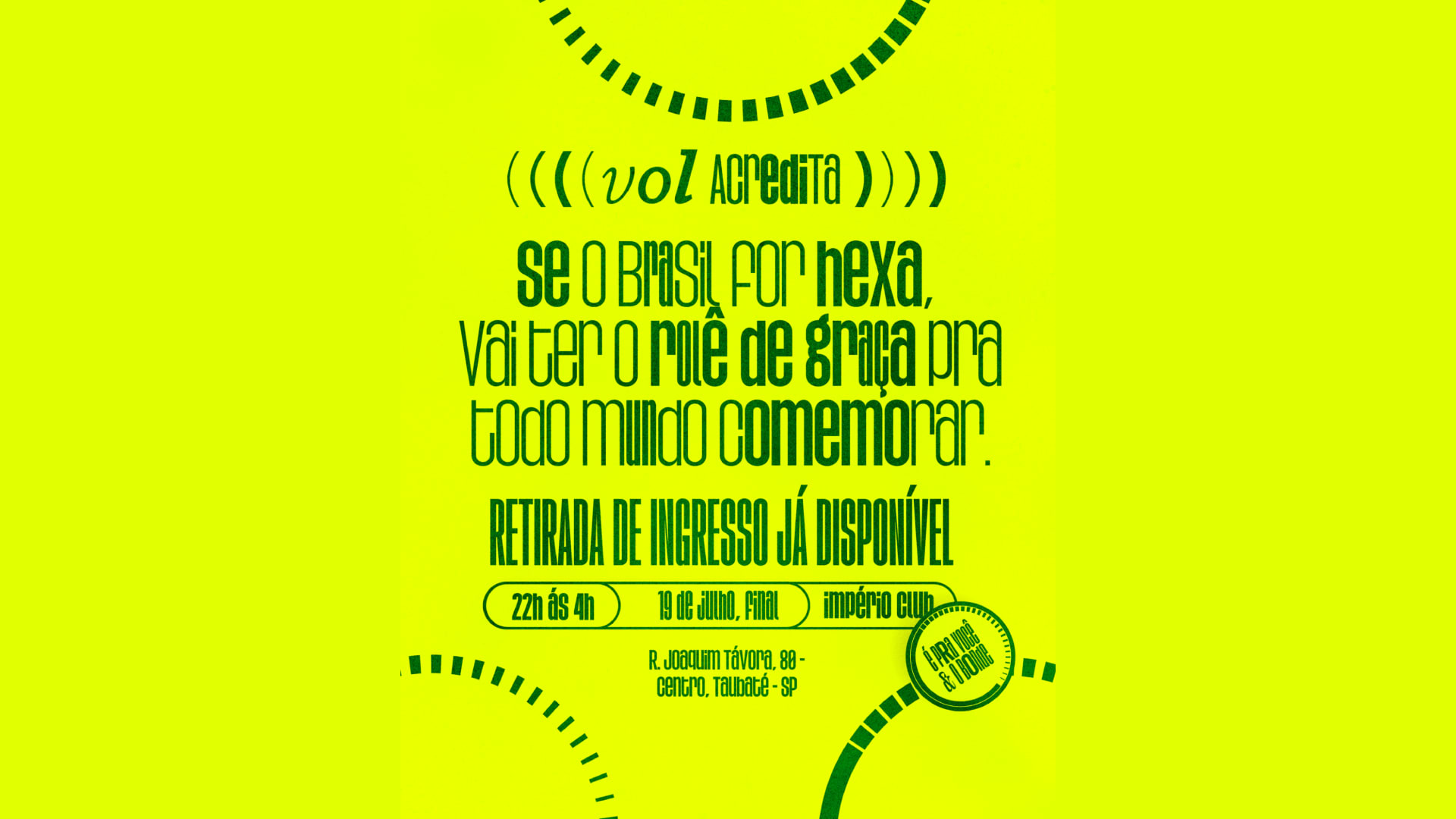 Vol Apresenta: Rolê Do Hexa! Cover