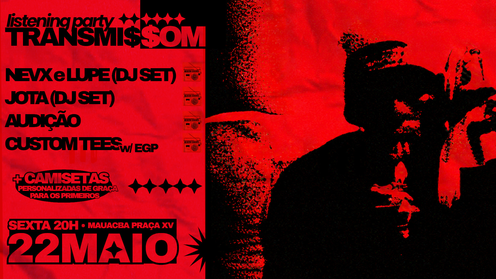 Listening Party - Transmissom (Favero) Cover