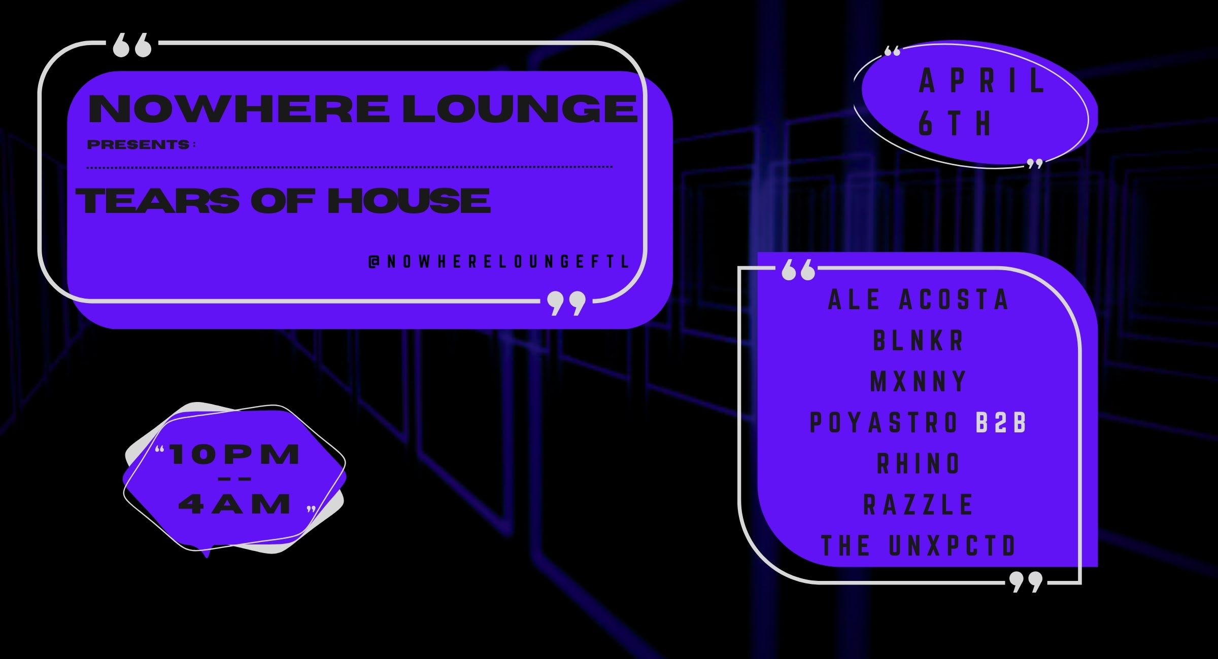 Tears Of House Saturday | Special Event Cover