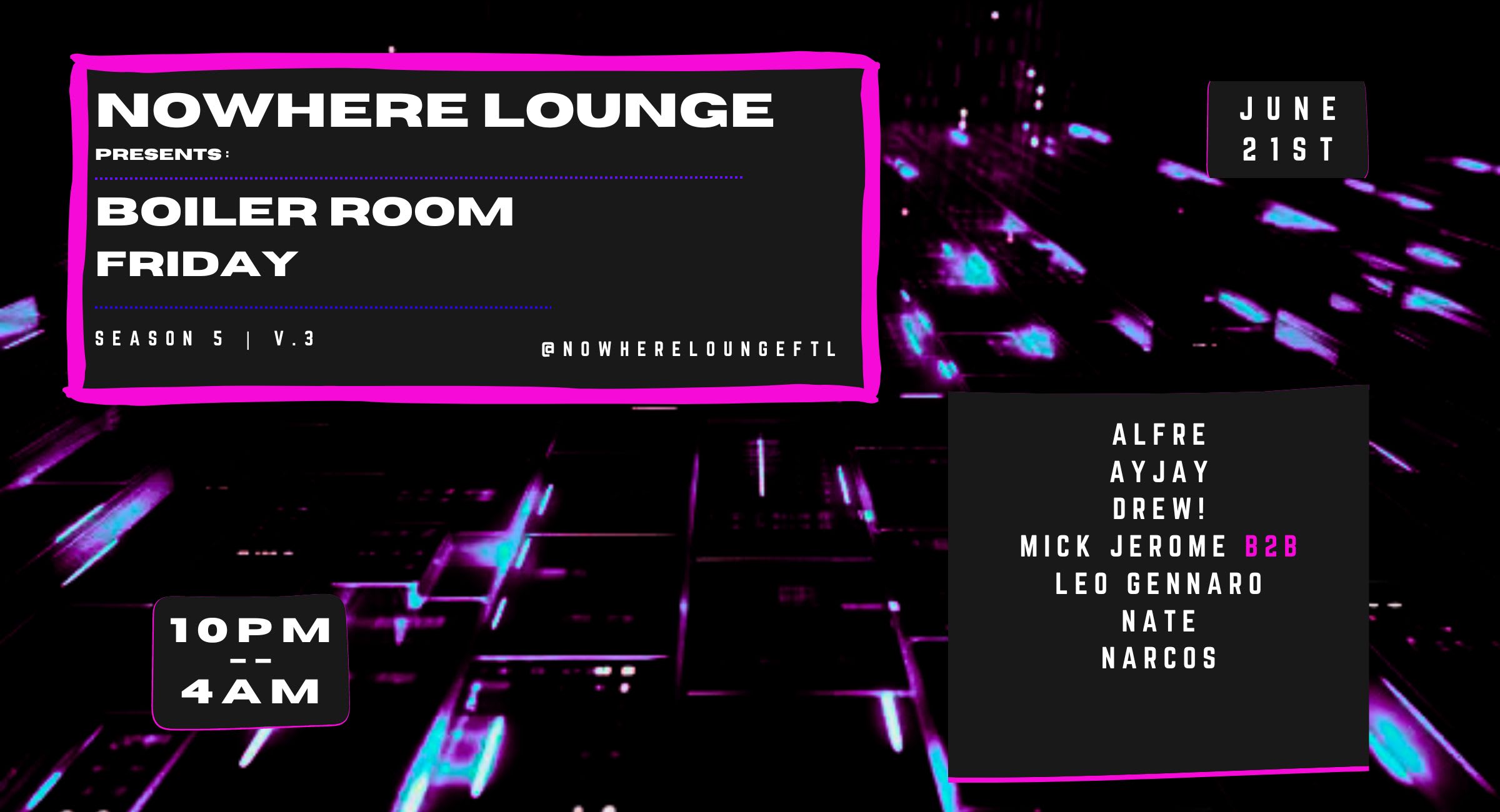 Boiler Room Friday | S5v3 (Special Event) Cover