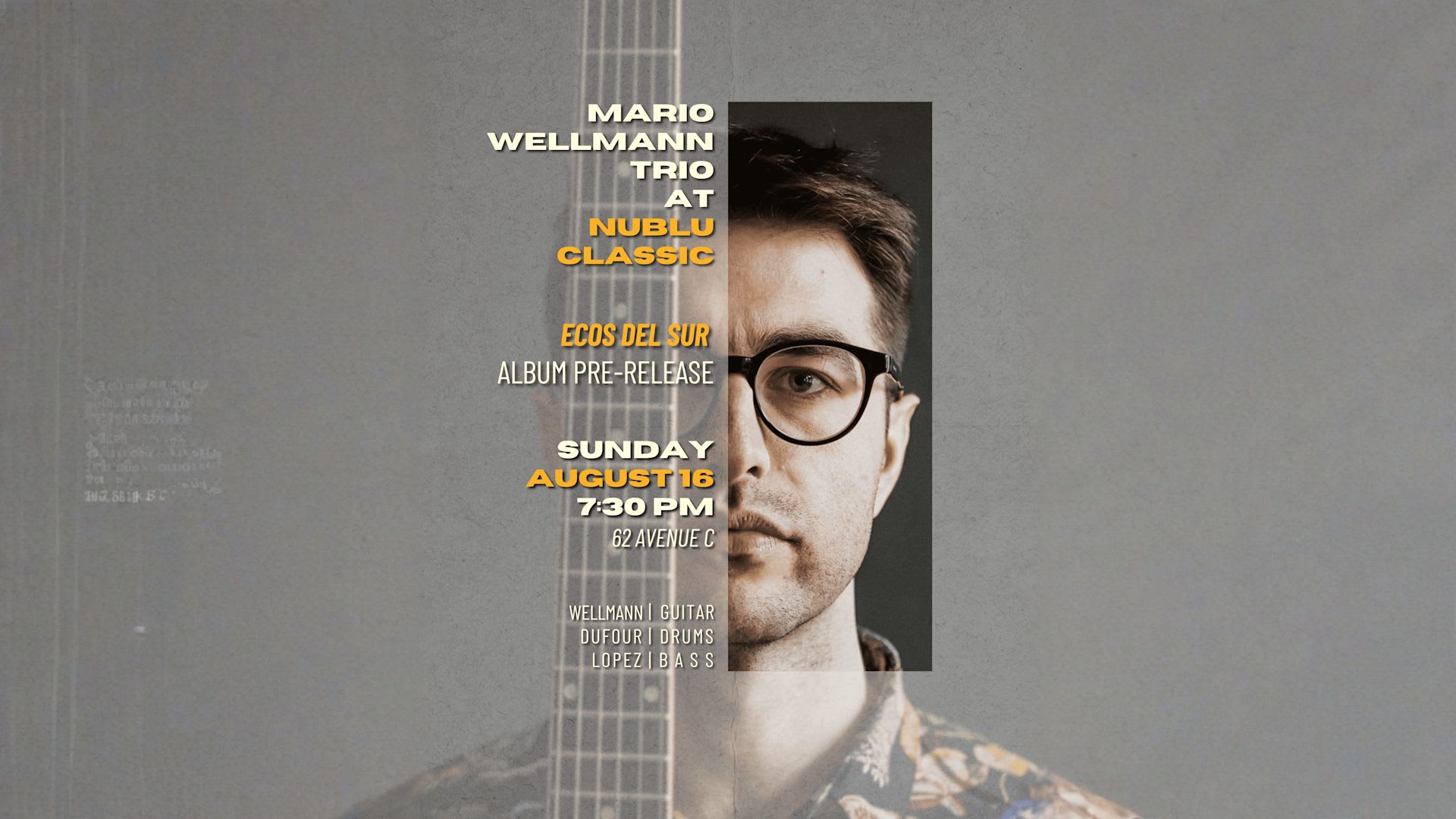 Mario Wellmann Trio Cover