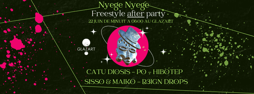 Nyege Nyege Aftershow X Glazart : Pö, Catu Diosis & More Cover