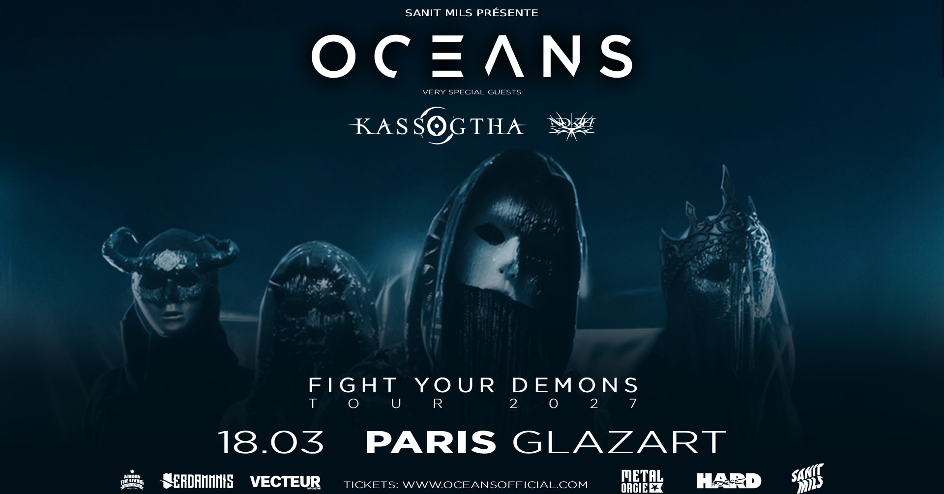 Oceans + Kassogtha + Ndkh Cover
