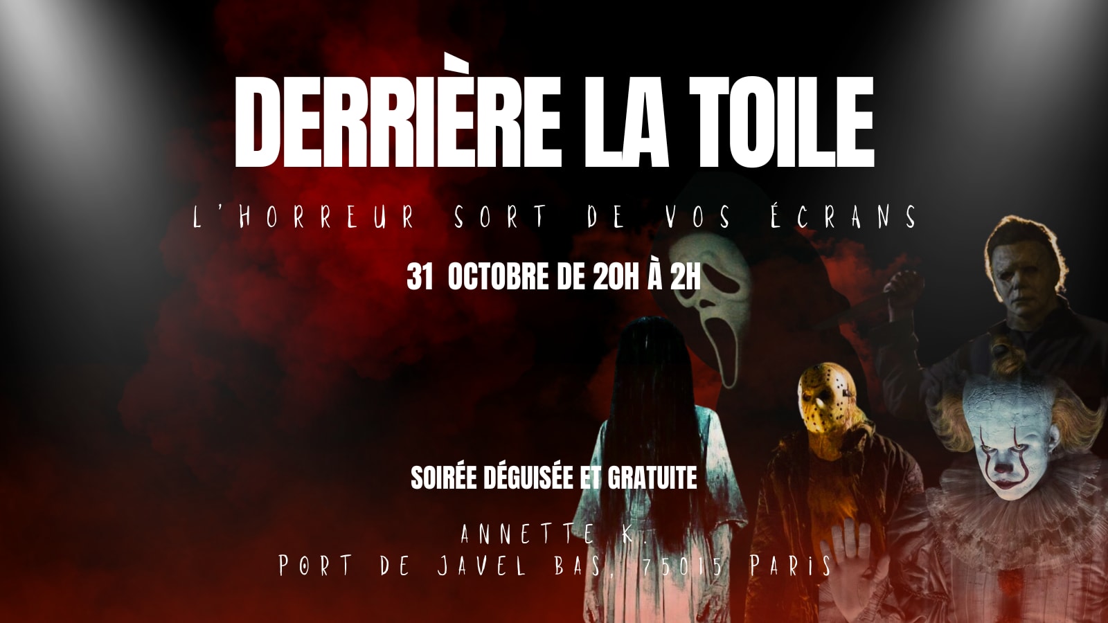 Derrière La Toile - L'horreur Sort De Vos Écrans Cover