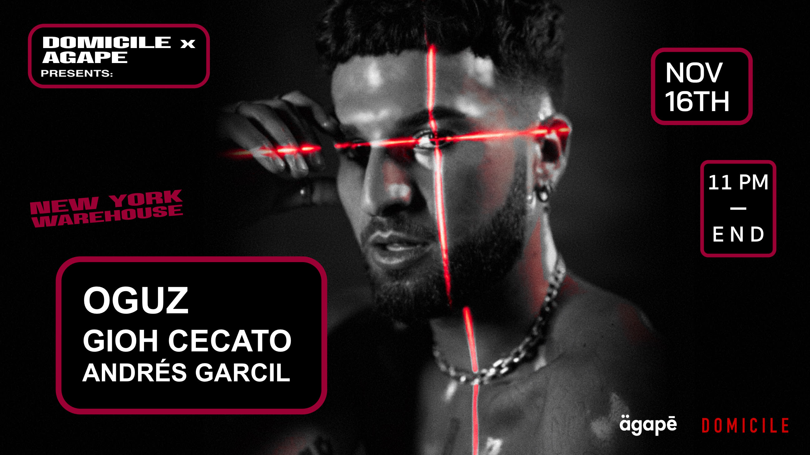 Agape X Domicile Present : Oguz Cover