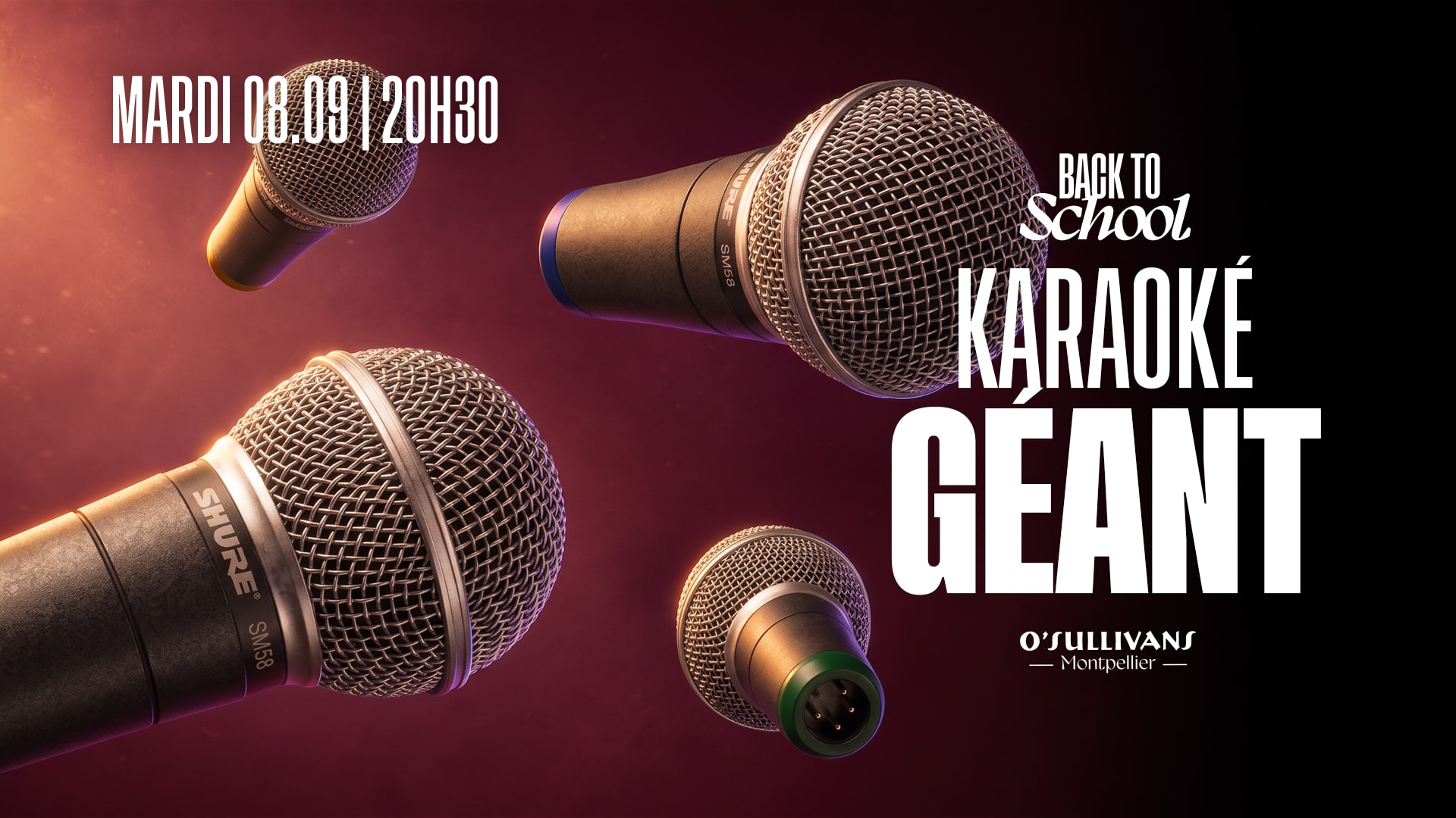 [Gratuit] Karaoké Géant Montpellier - Back To School 2026 Cover
