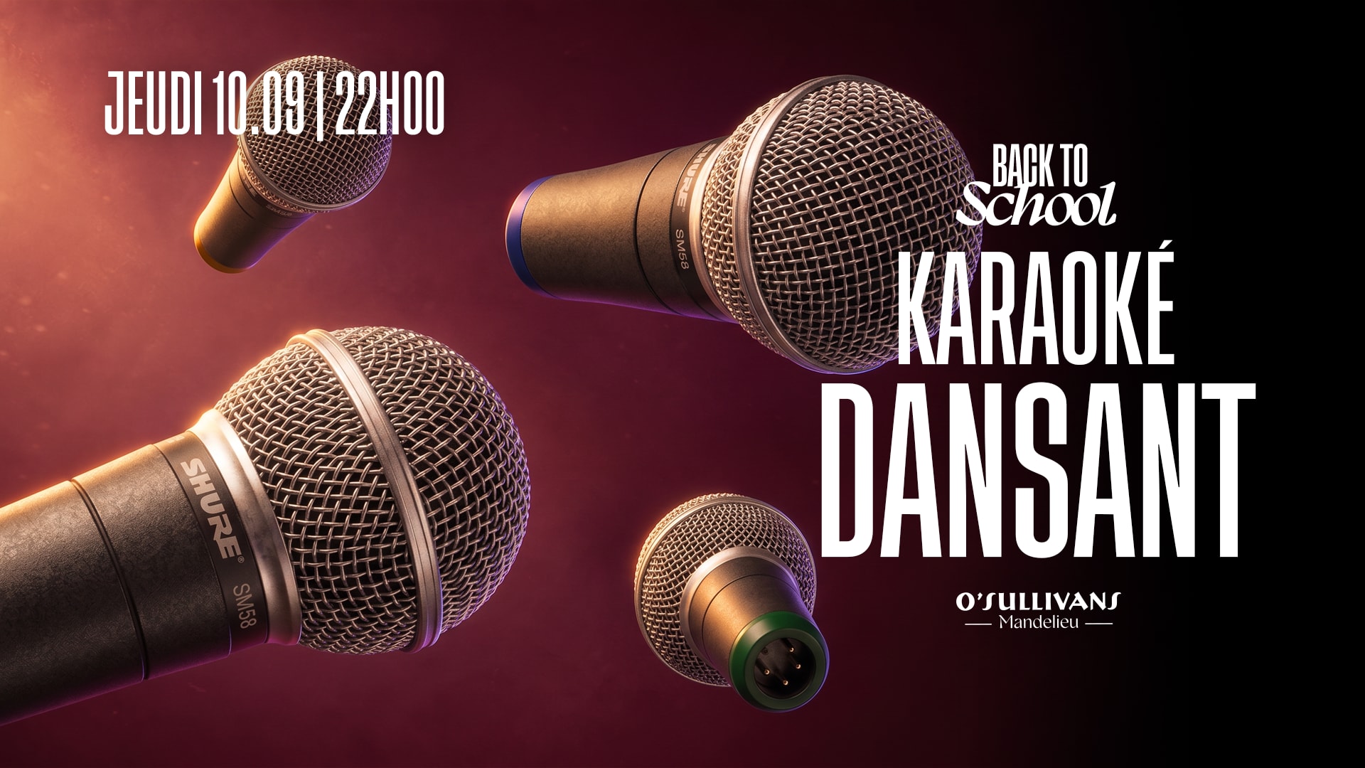 [Gratuit] Karaoké Dansant - Back To School 2026 Cover