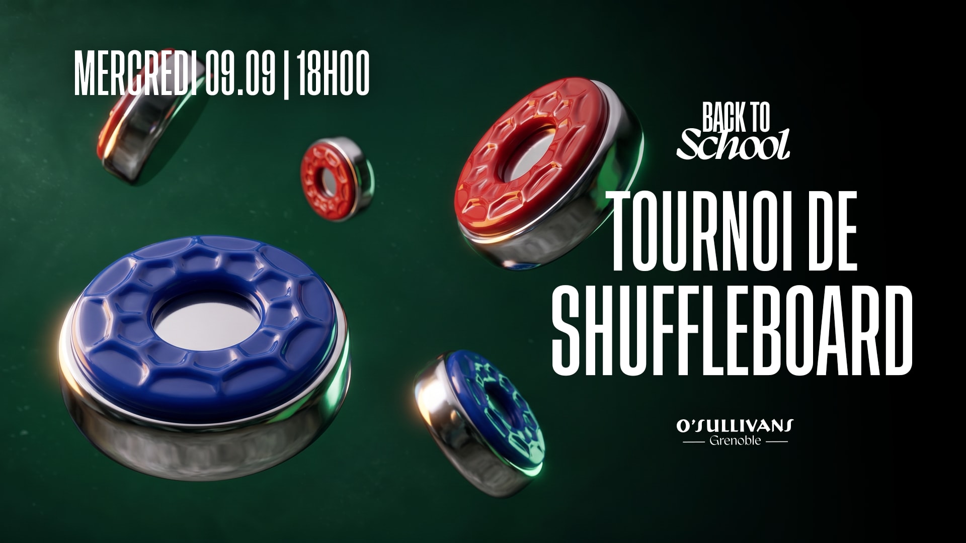 [Gratuit] Tournoi Shuffleboard + Quiz - Back To School 2026 Cover
