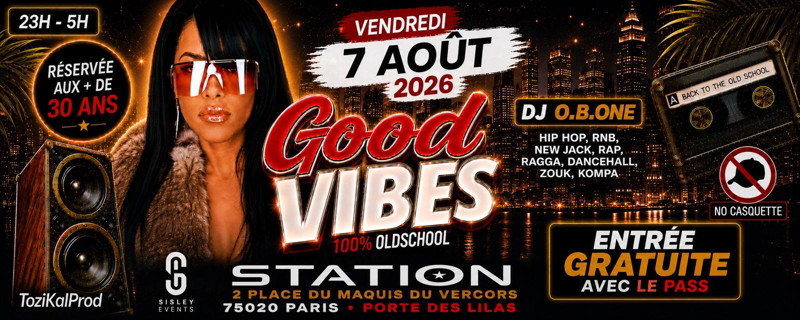 Good Vibes Old School Cover