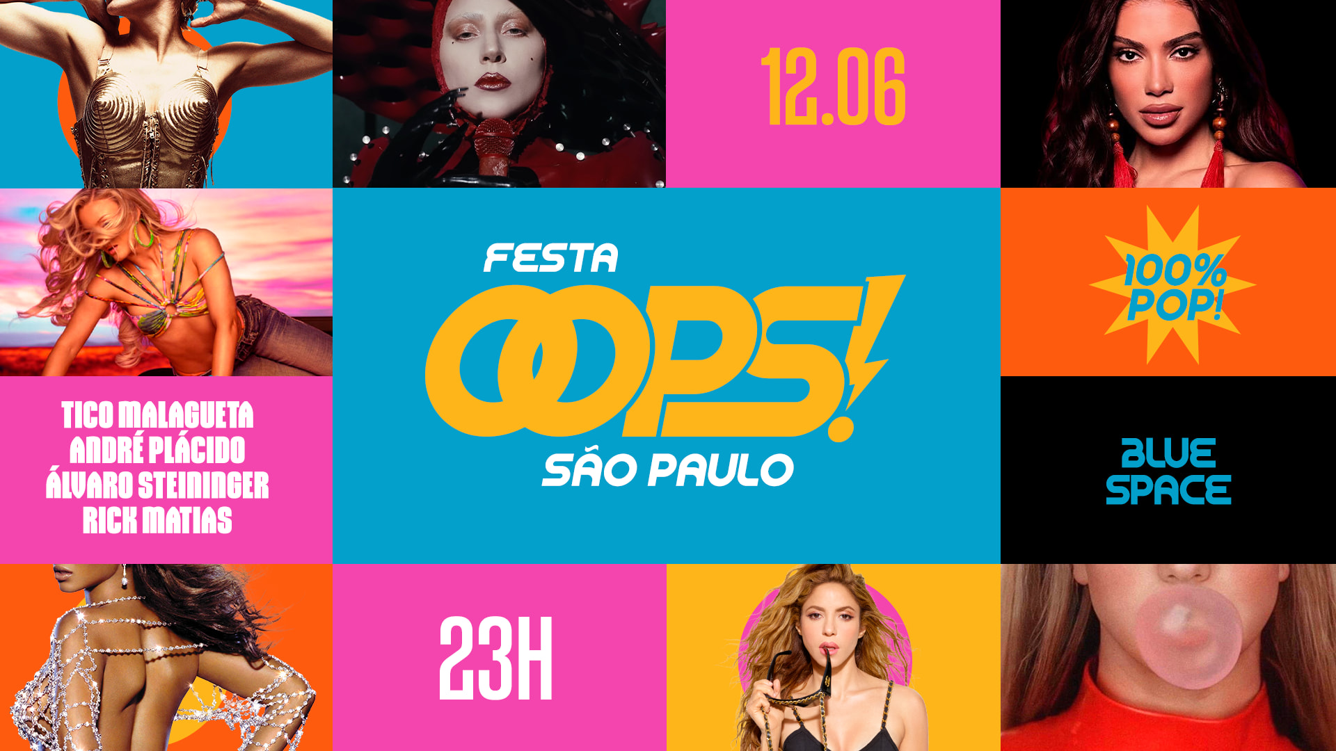 Oops - São Paulo, Cheguei! Cover