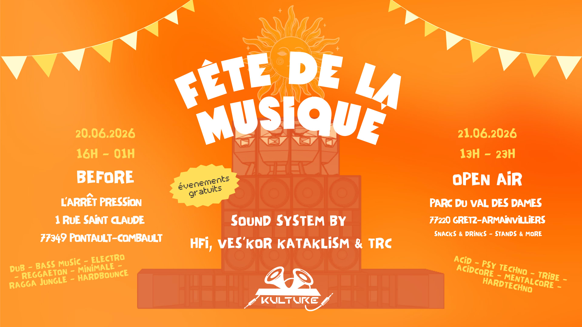 Fête De La Musique 2026 - Kulture Cover