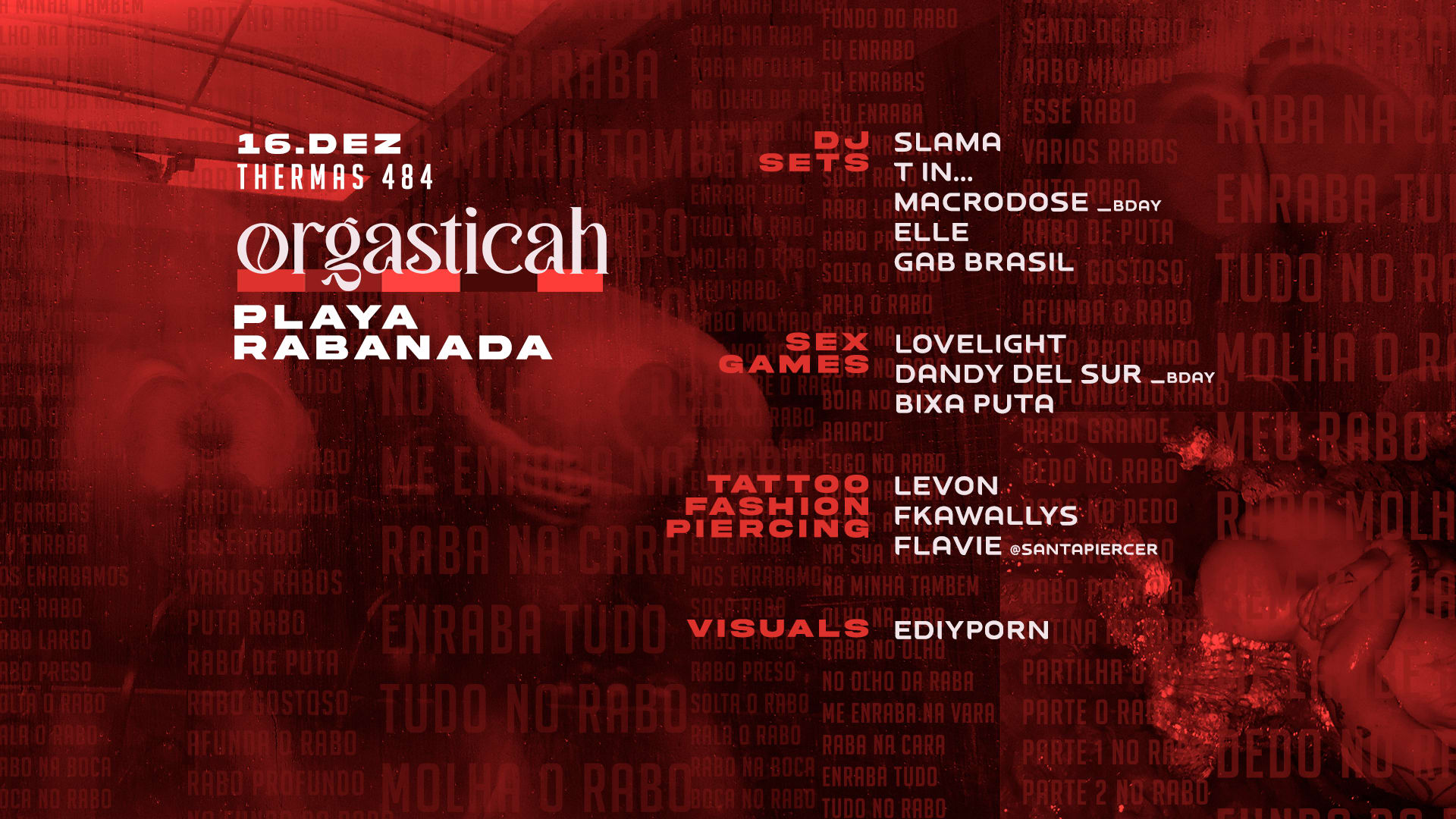 Orgasticah Playa Rabanada 16/12 Cover