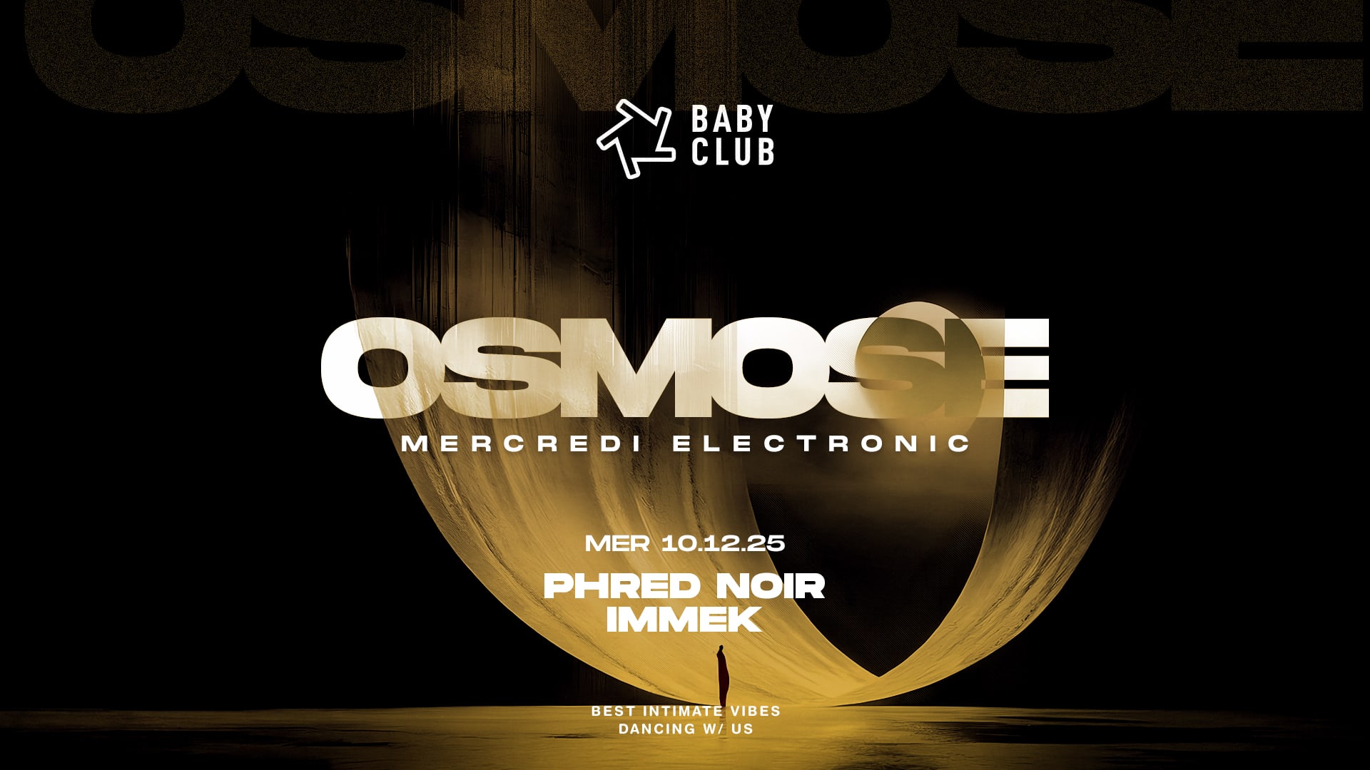 Osmose : Phred Noir+ Immek Cover
