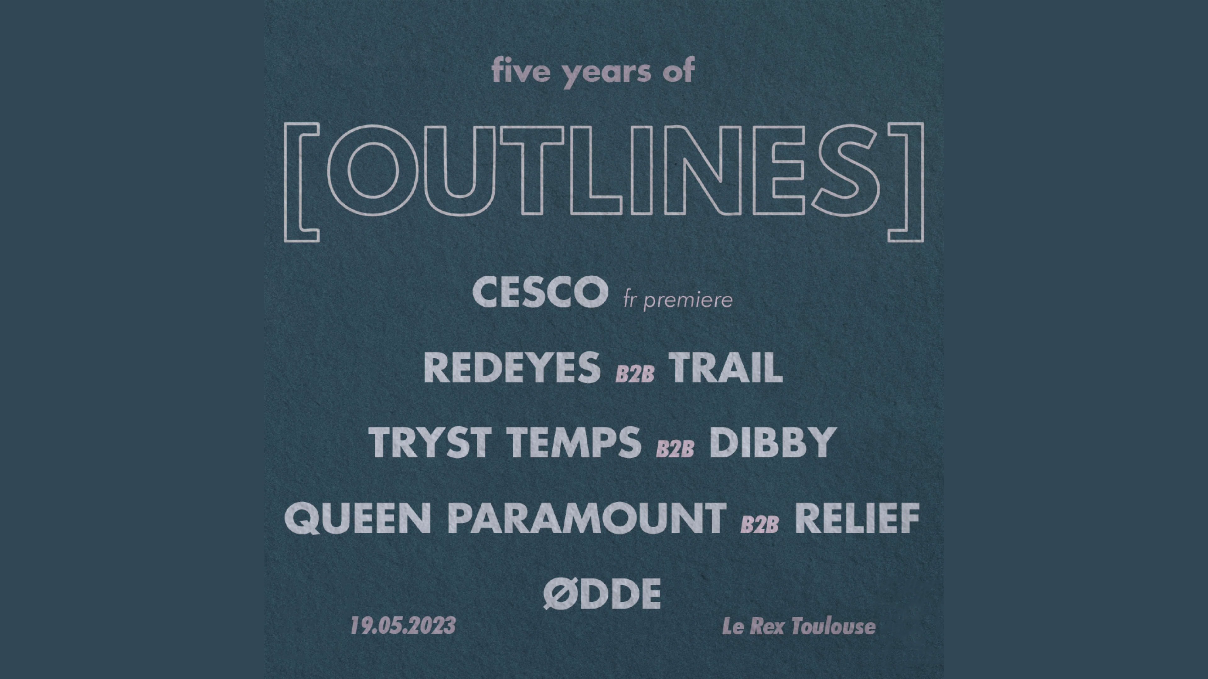 Outlines 5th Anniversary Cover