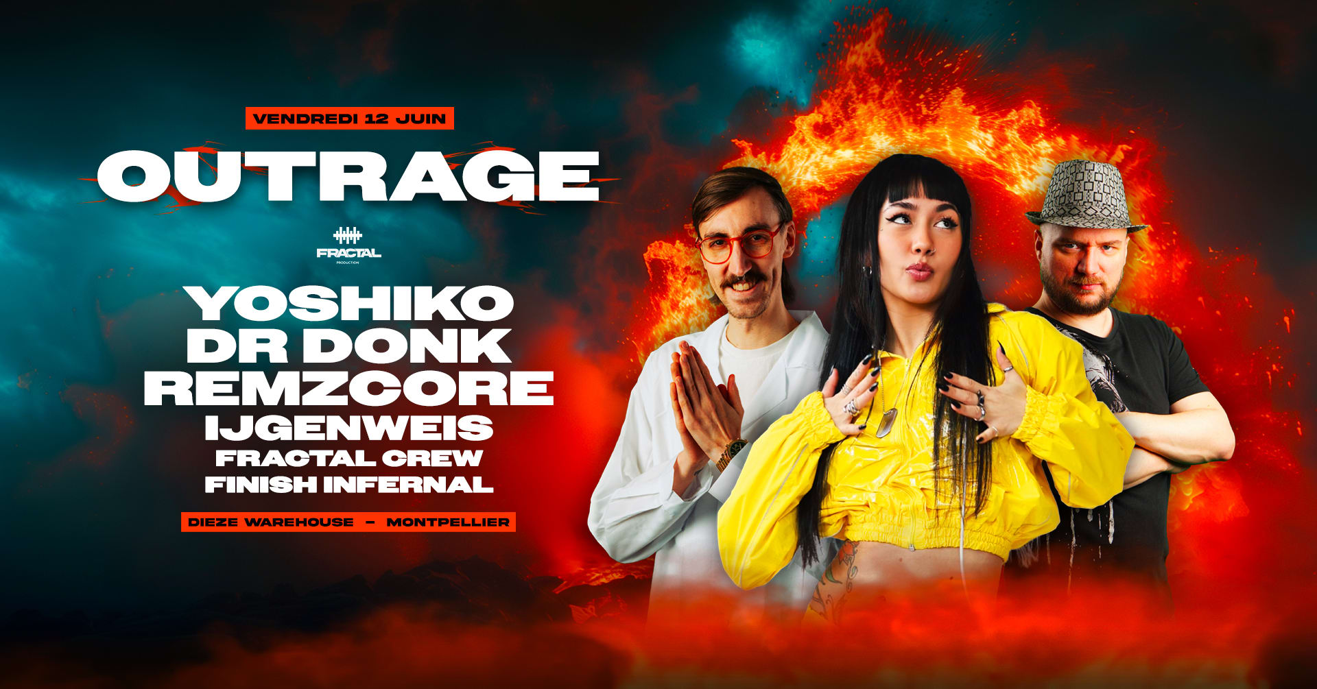 Outrage [Yoshiko, Dr Donk, Remzcore & More] Cover
