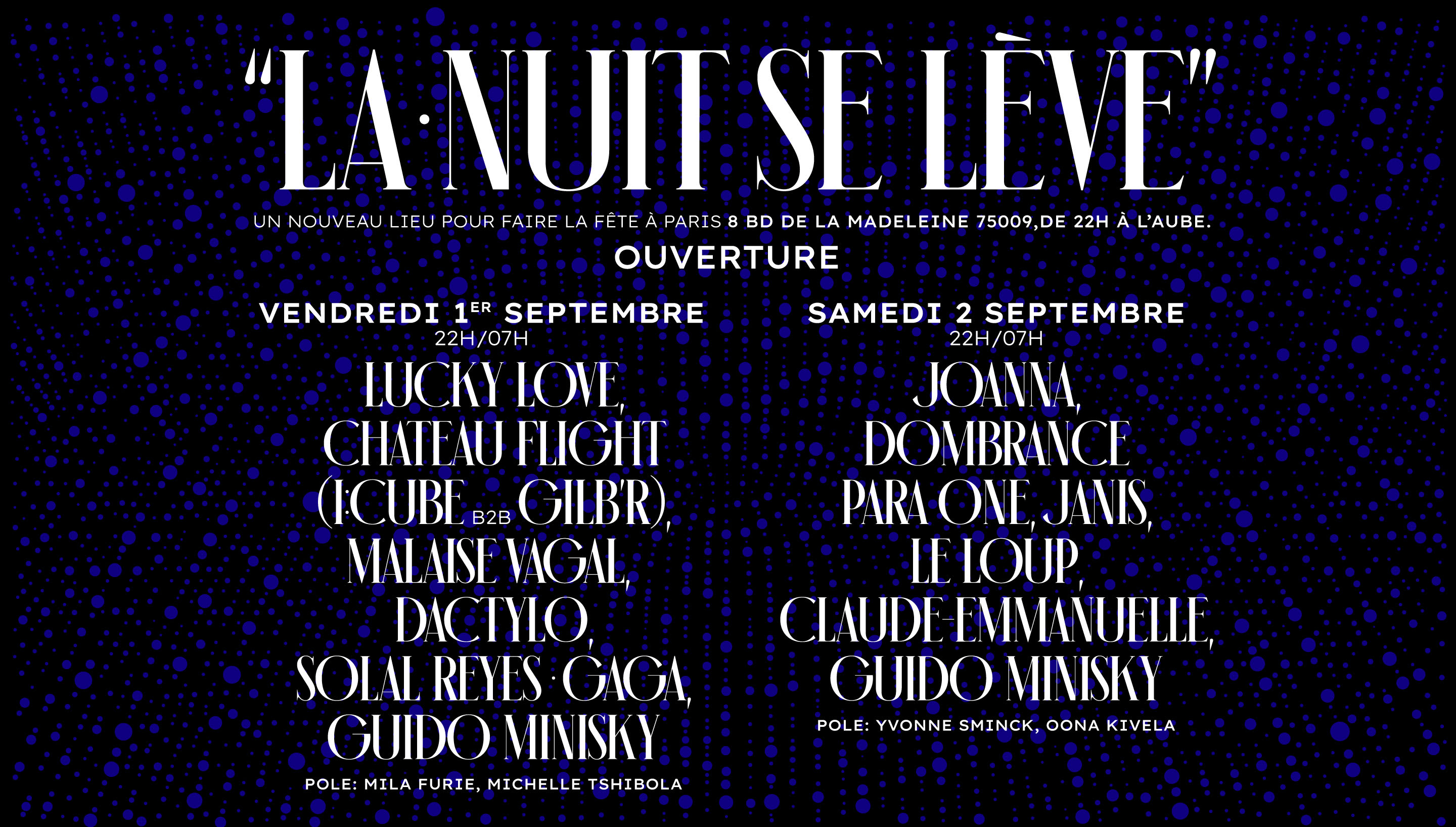 La*Nuit Se Lève "Ouverture" Cover