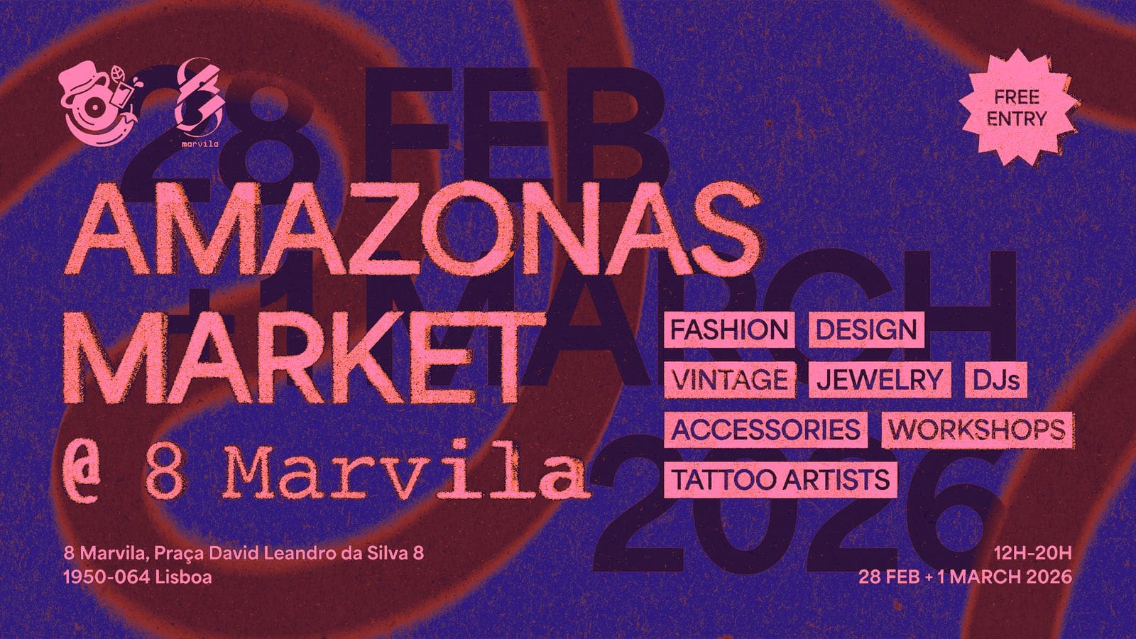 Amazonas Market 28 Fev - 1 March @8marvila Cover