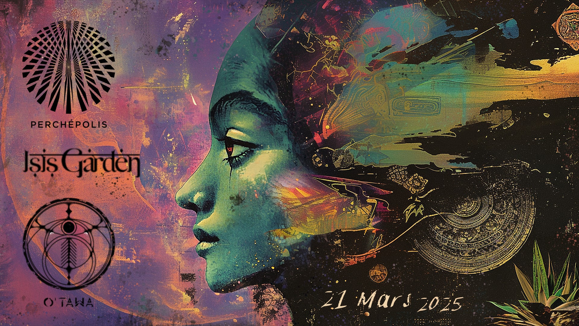 O'tawa Meets Isis Garden Festival & Perchepolis Cover