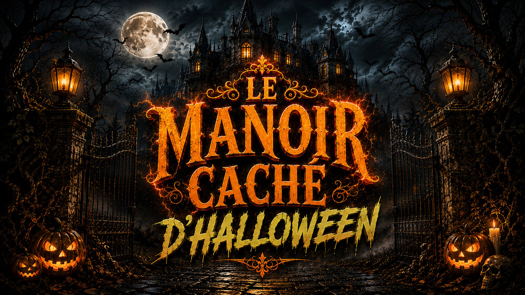 Le Manoir Caché D’Halloween Cover