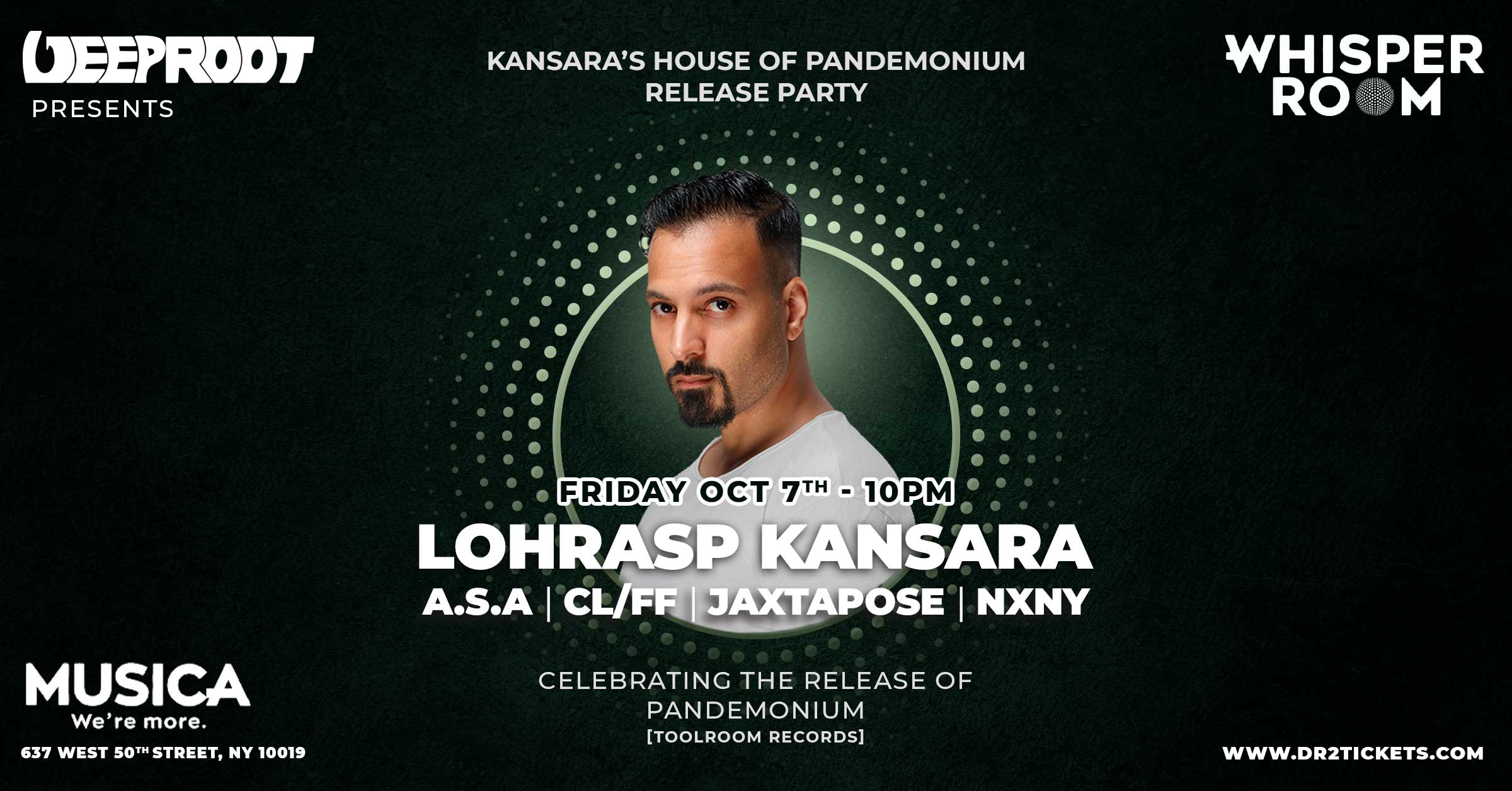 House Of Pandemonium Record Release Party At Musica Cover