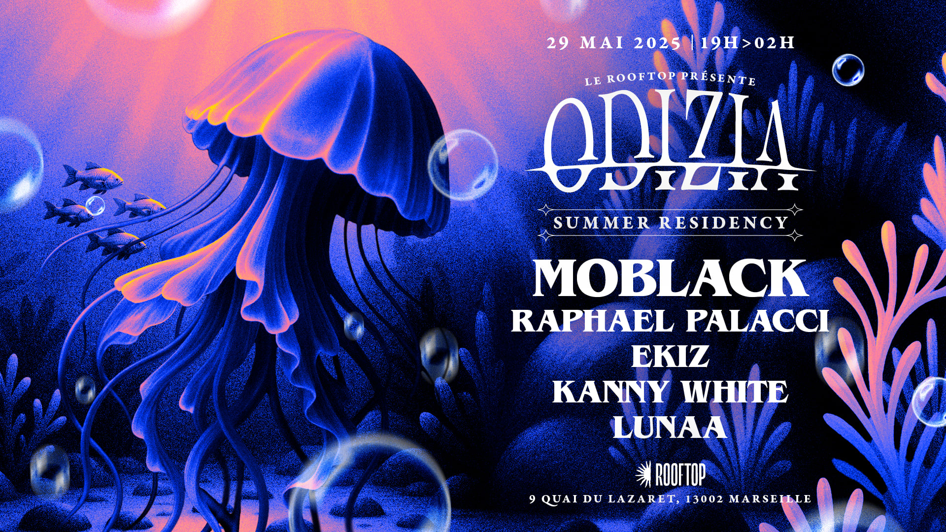 Le Rooftop X Odizia - Moblack 29.05 Cover