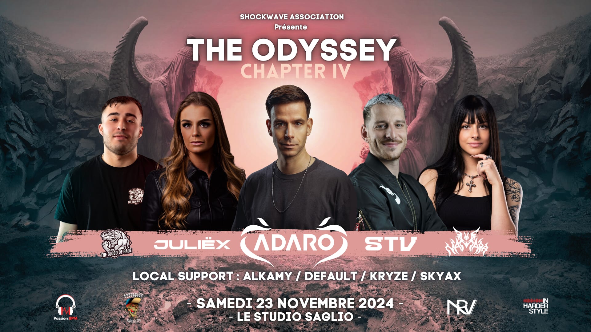 The Odyssey : Chapter IV With Adaro , Juliex , Namara , Stv Cover