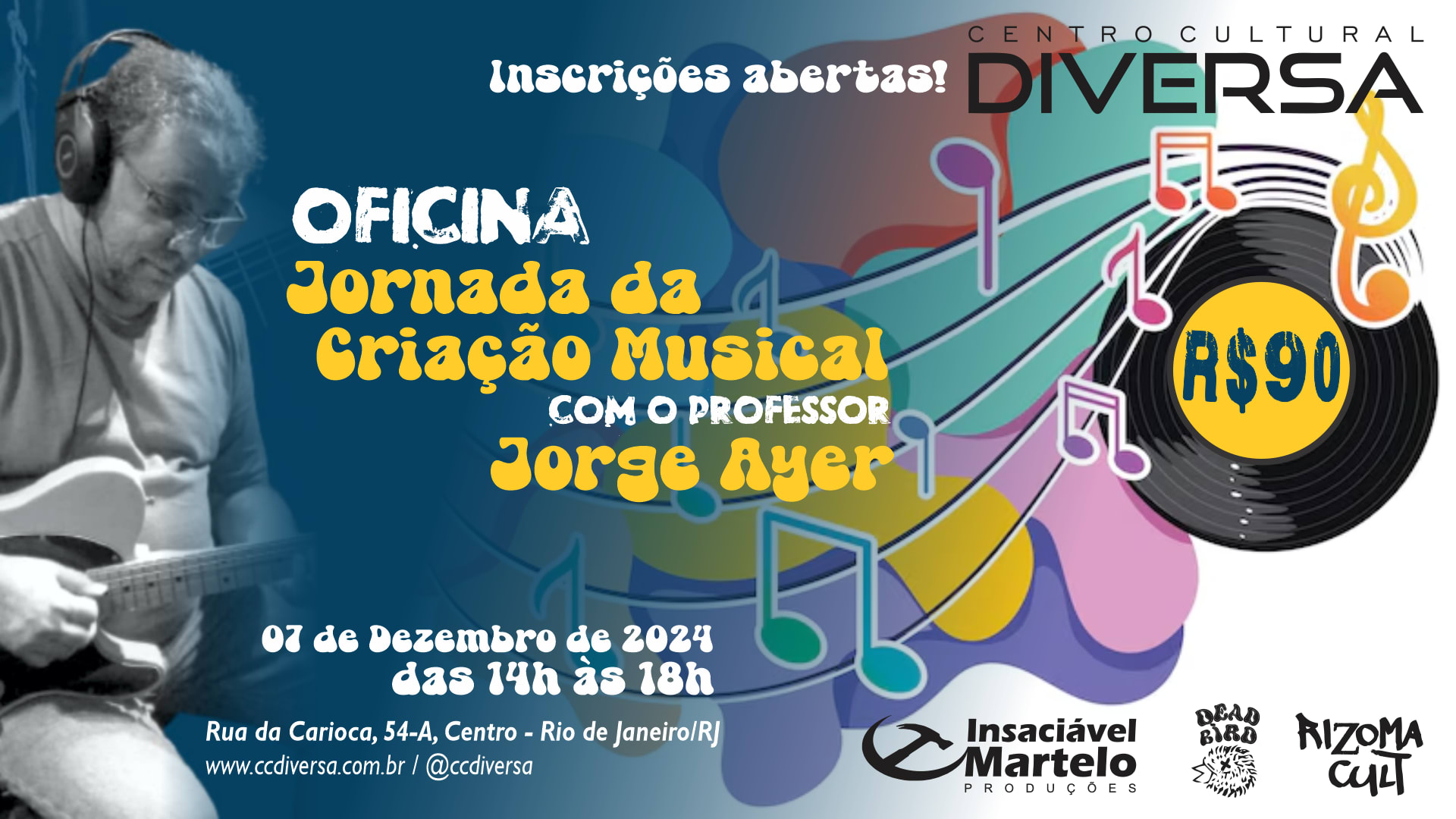 Oficina Jornada Da Criação Musical Cover