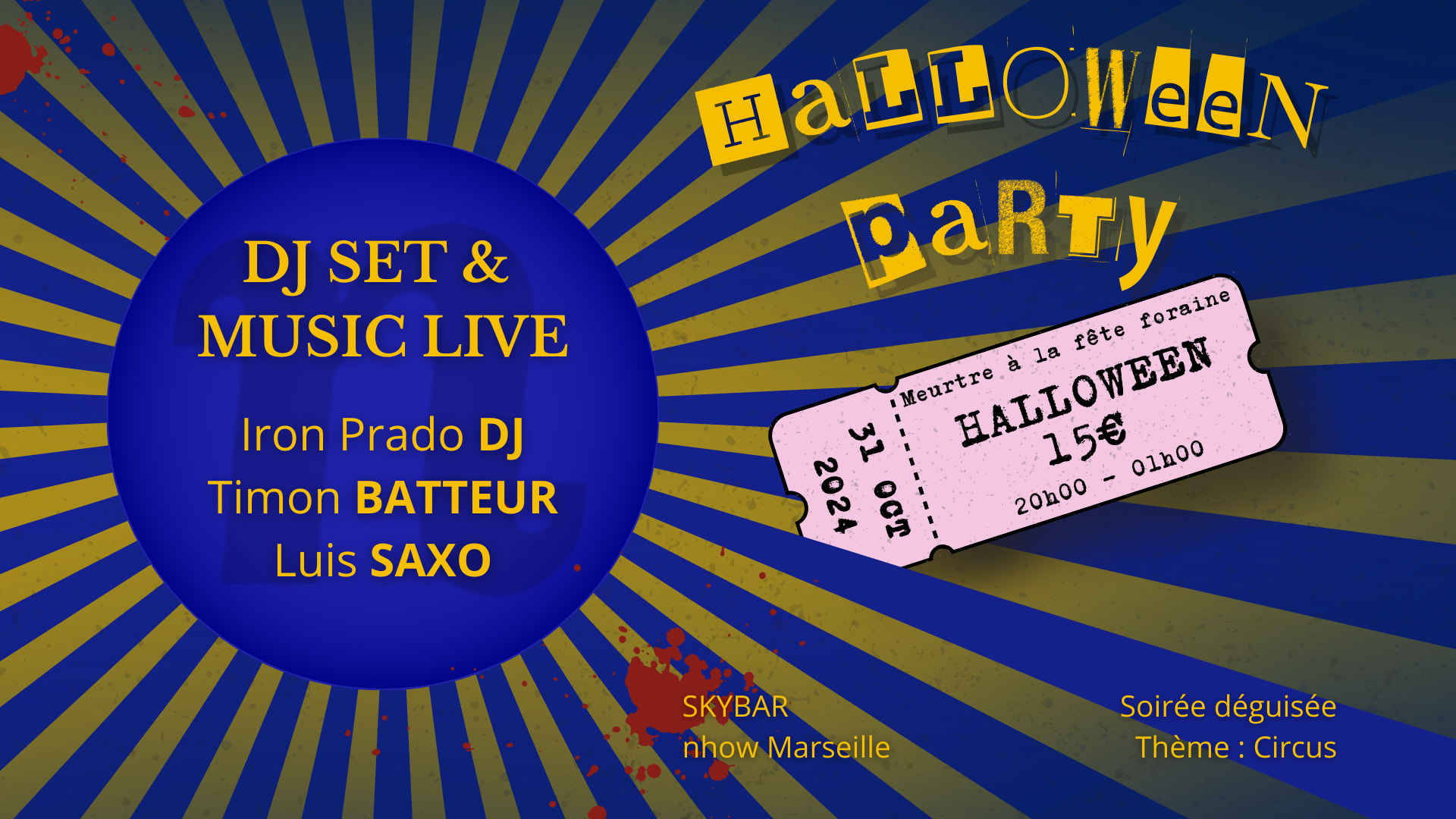 Nhow Halloween Party Cover