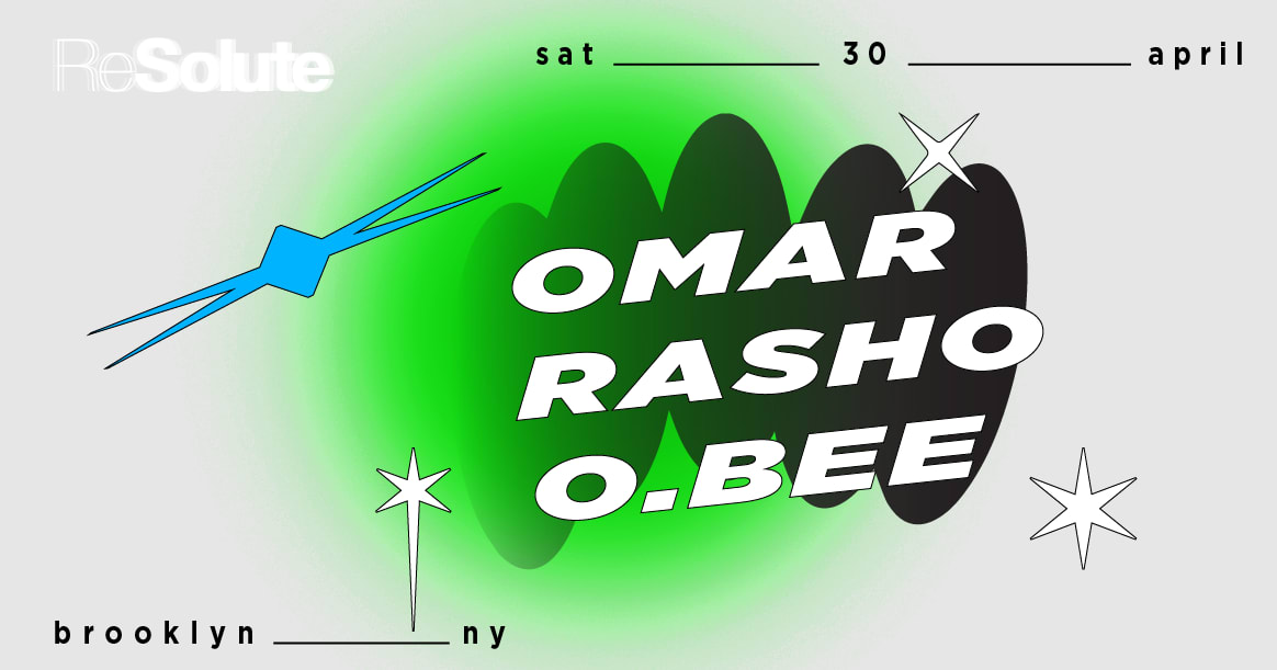 Resolute With Omar, Rasho & O.Bee Cover