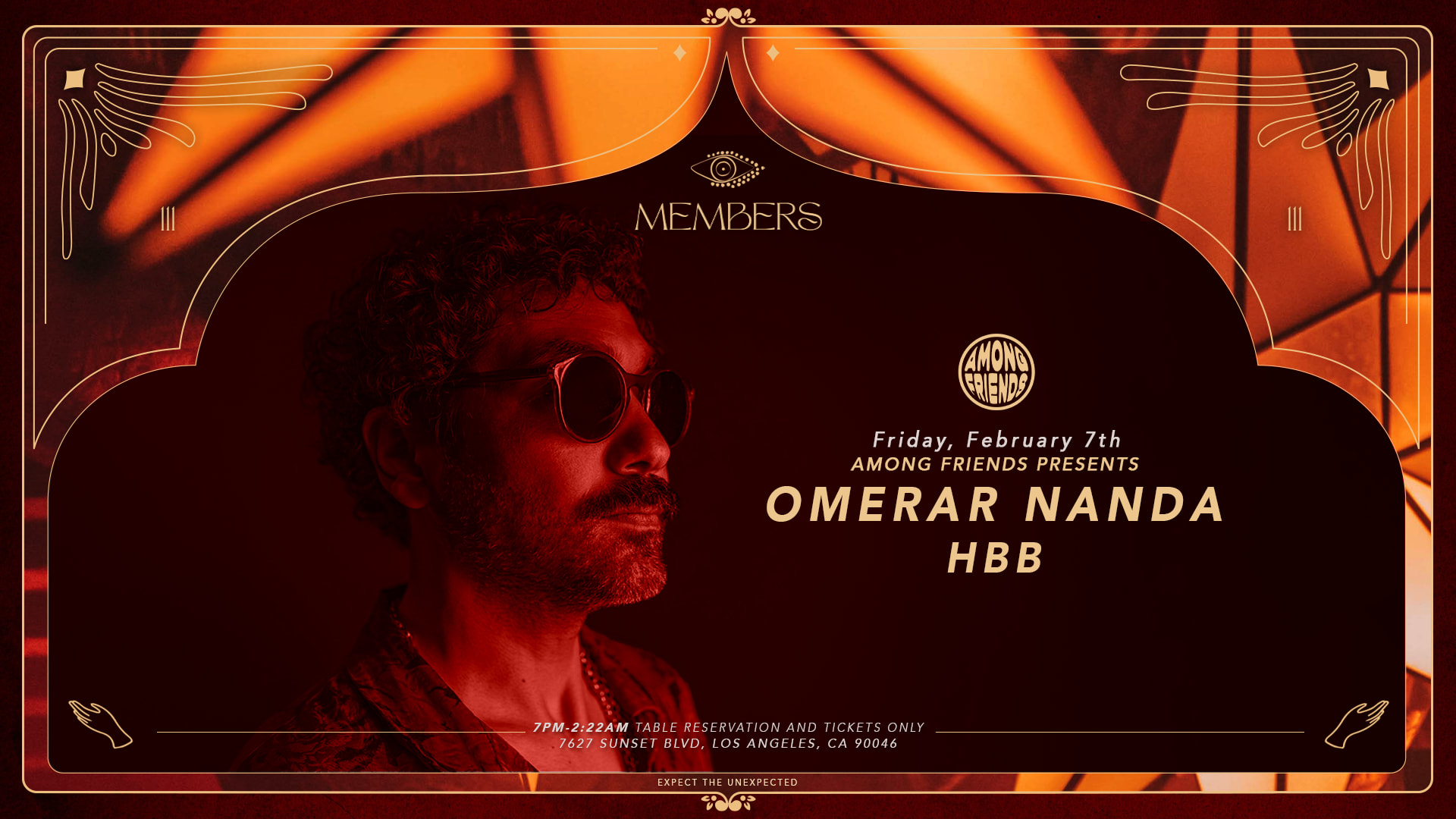 Among Friends & Members Present: Omerar Nanda Cover