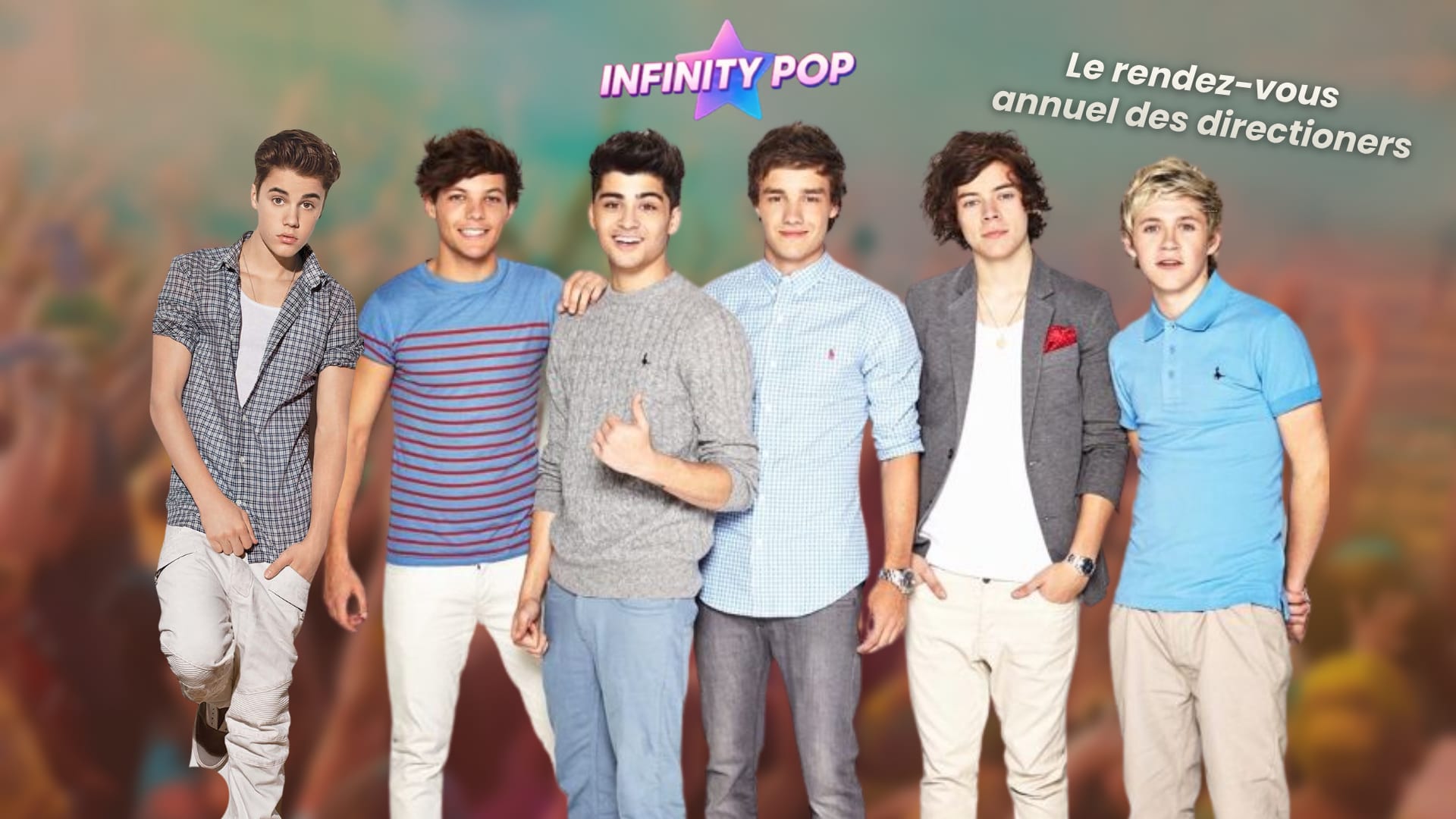 The One Direction Night + Partie 1 Justin Bieber - Lyon Cover