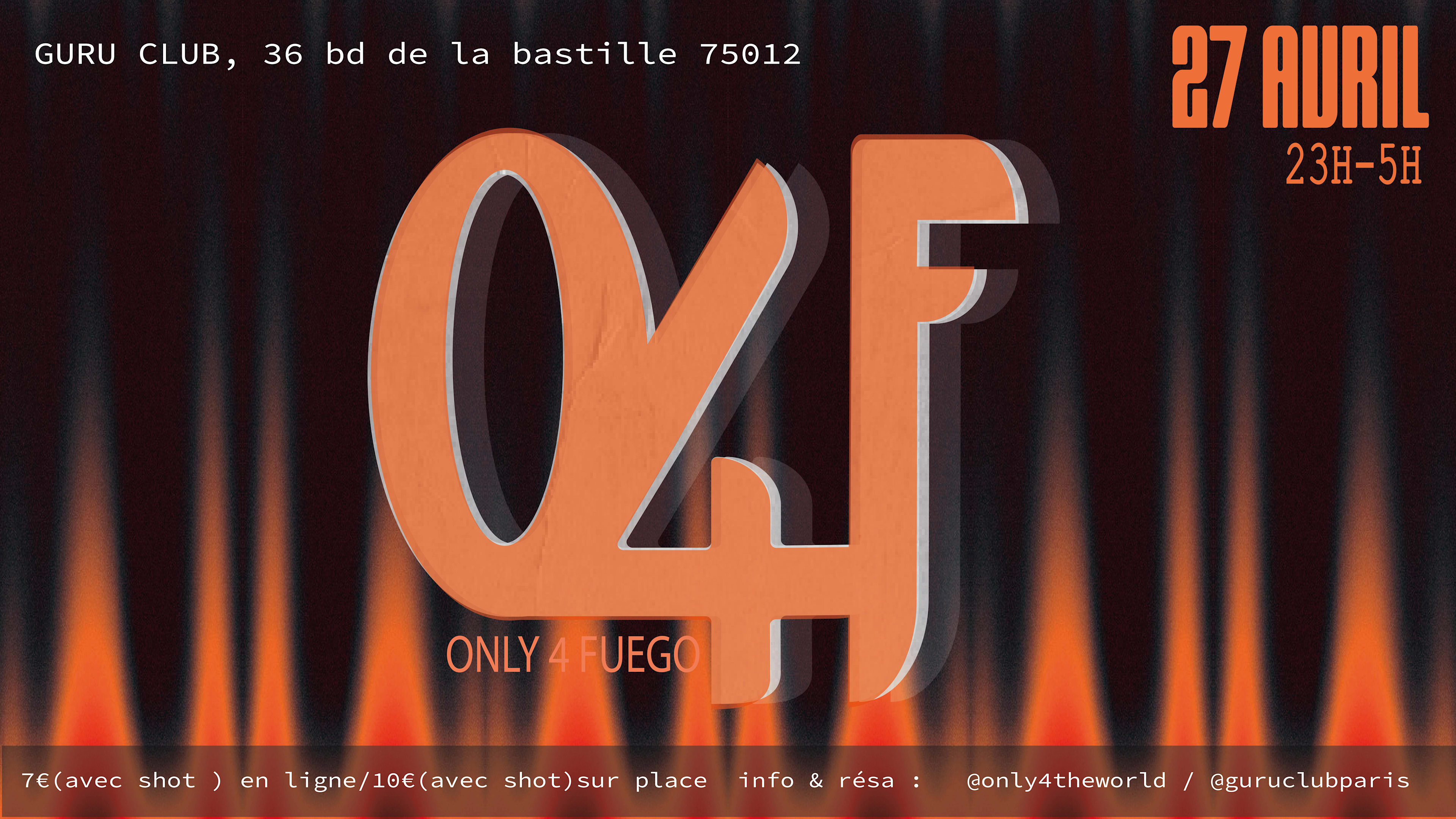Only 4 Fuego #2 - Guru Club Cover