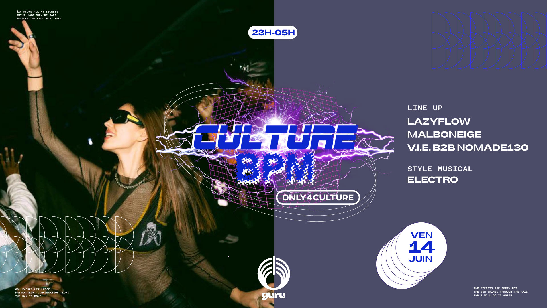 Culture Bpm #1 - Guru Club Cover