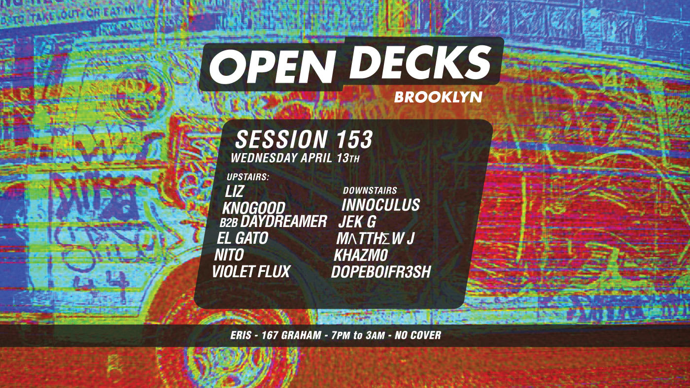 Open Decks Session 153 Cover
